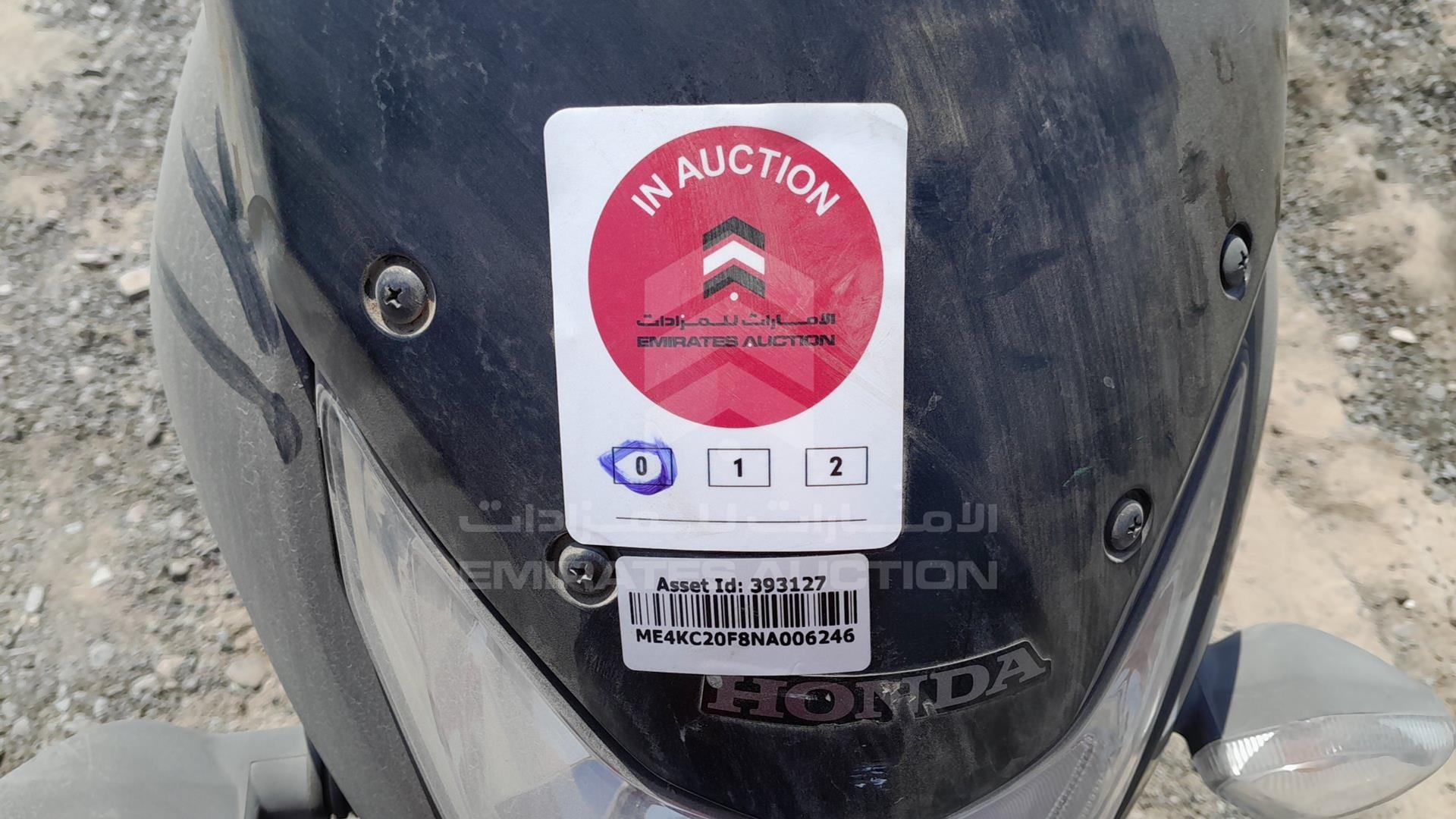 2022 HONDA UNICORN VIN: ME4KC20F8NA006246