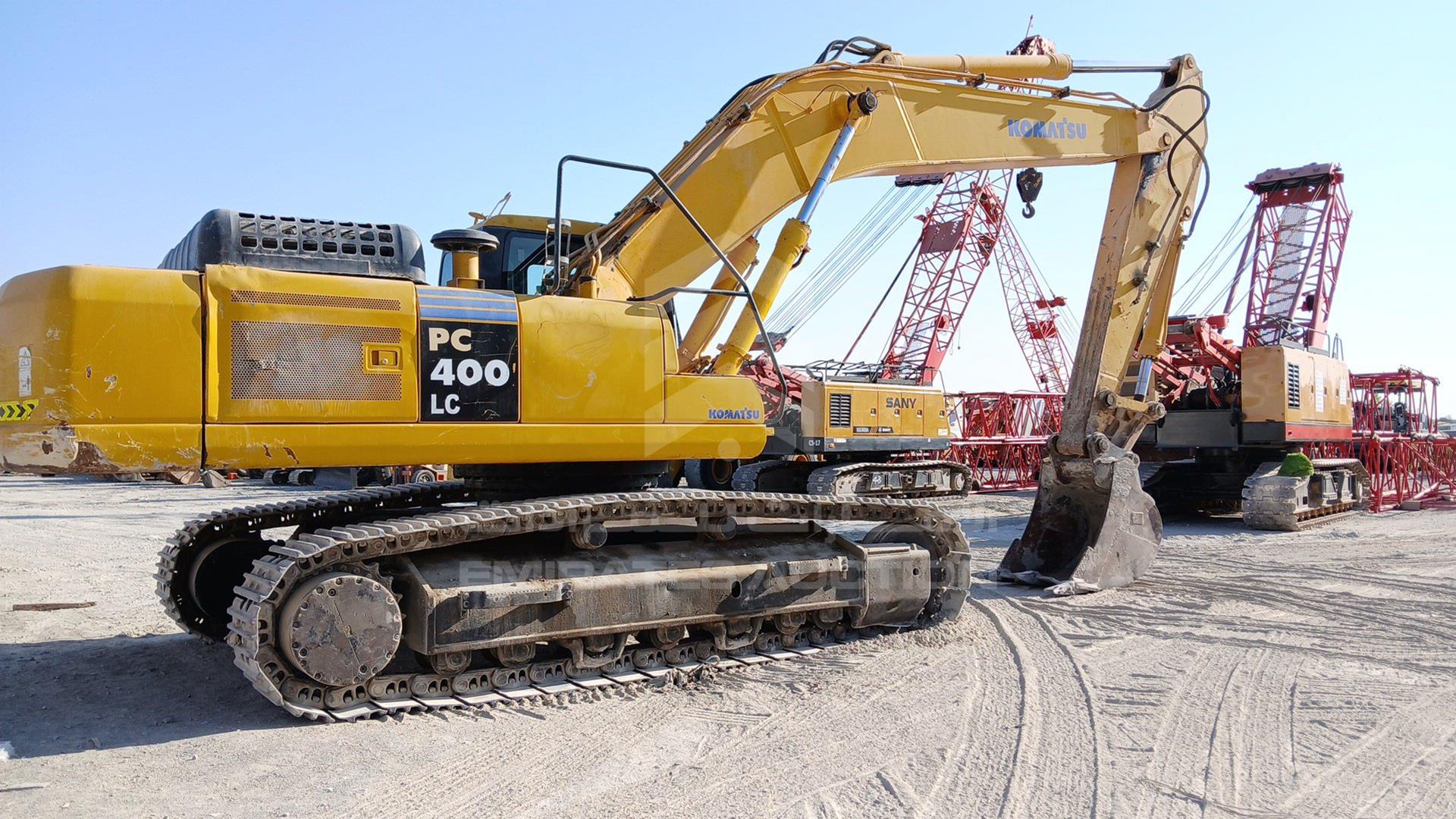 2009 KOMATSU PC400LC VIN: KMTPC086E02051493