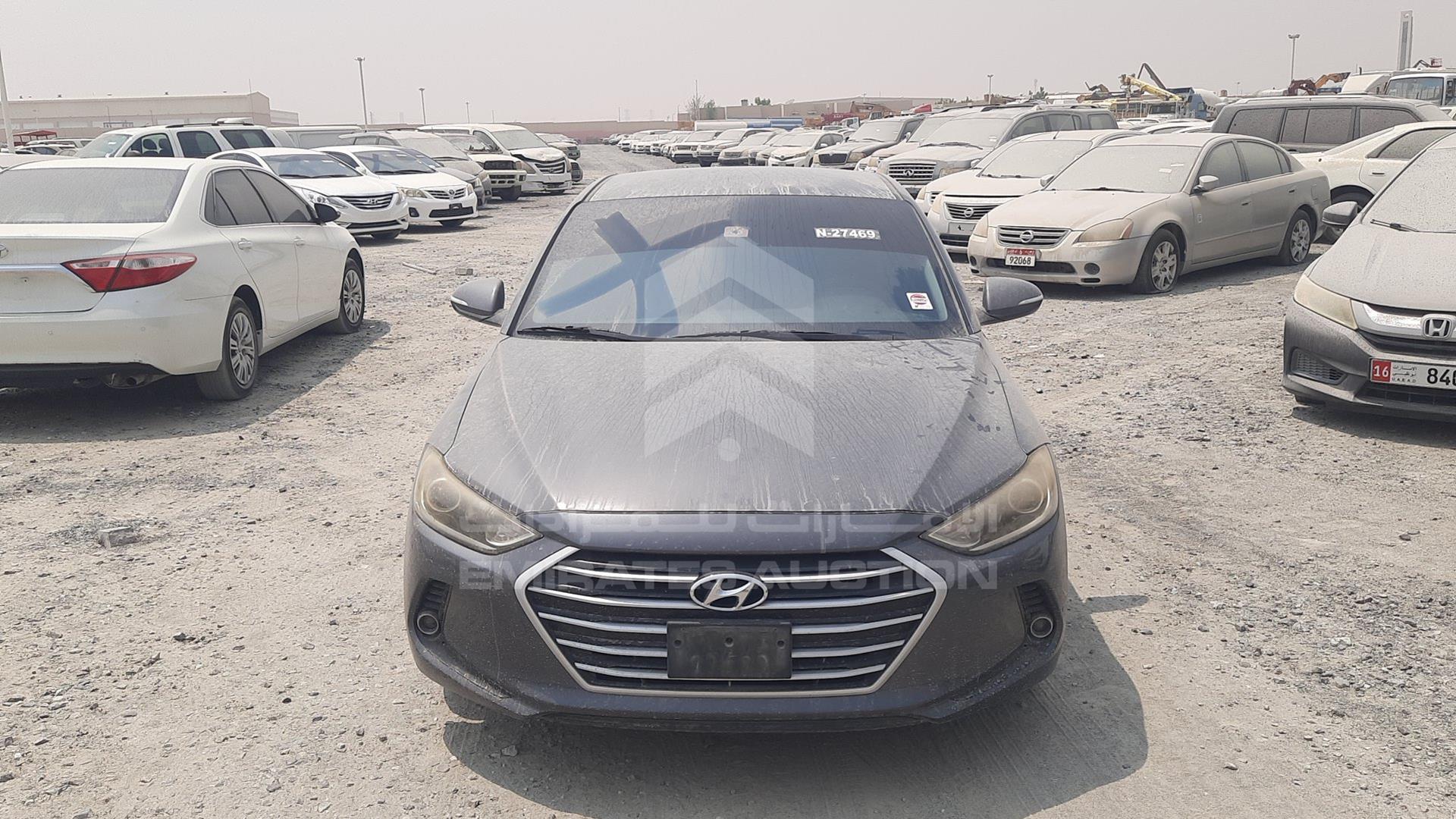 2017 HYUNDAI ELANTRA VIN: KMHD741C5HU128330