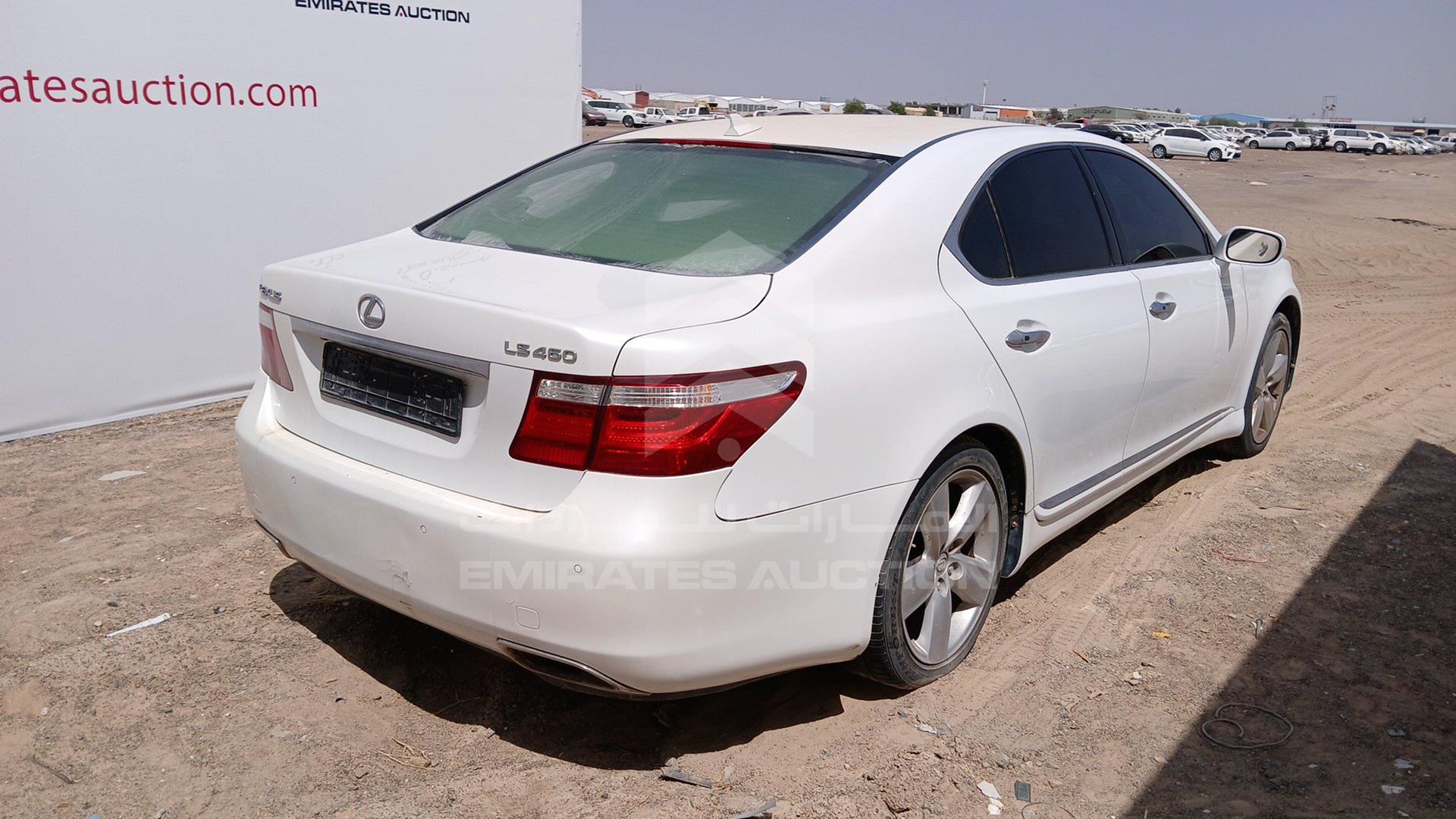 2008 LEXUS LS 460 VIN: JTHBL46F085059100