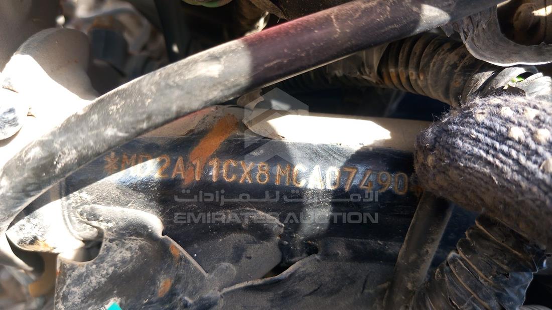 5 دراجات نارية — رقم الشاسيه على الهيكل — صورة 2