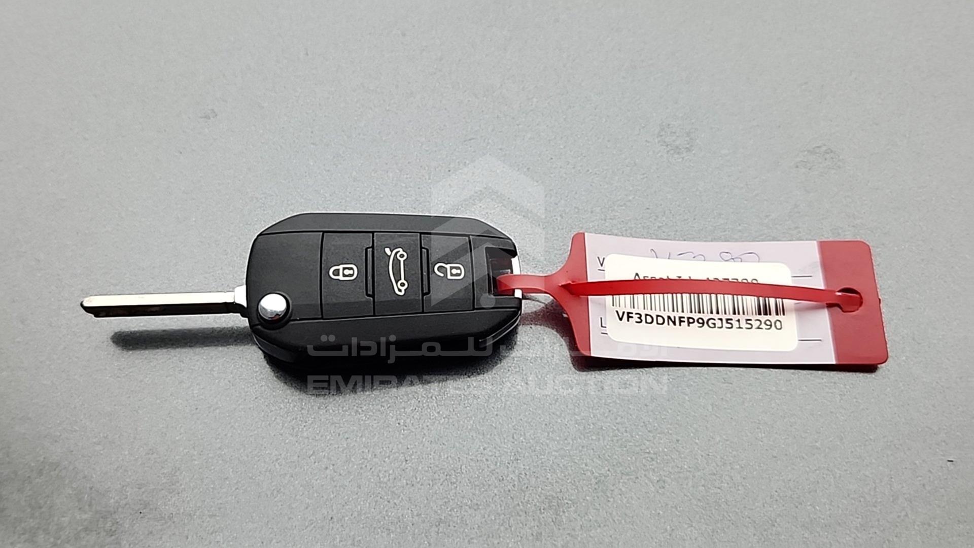 2016 PEUGEOT 301 VIN: VF3DDNFP9GJ515290