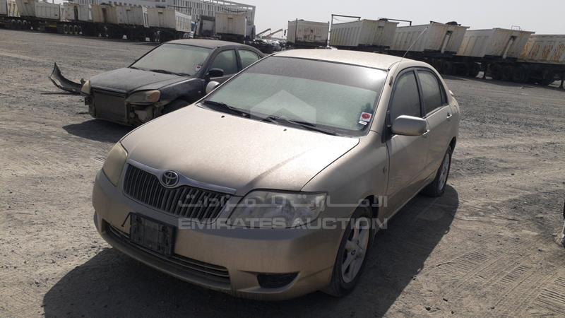 JTDBR22E163146269 Auction: EmiratesAuction Lot: 405849 JTDBR22E163146269 Toyota Corolla 2006 GOLD Photo 6