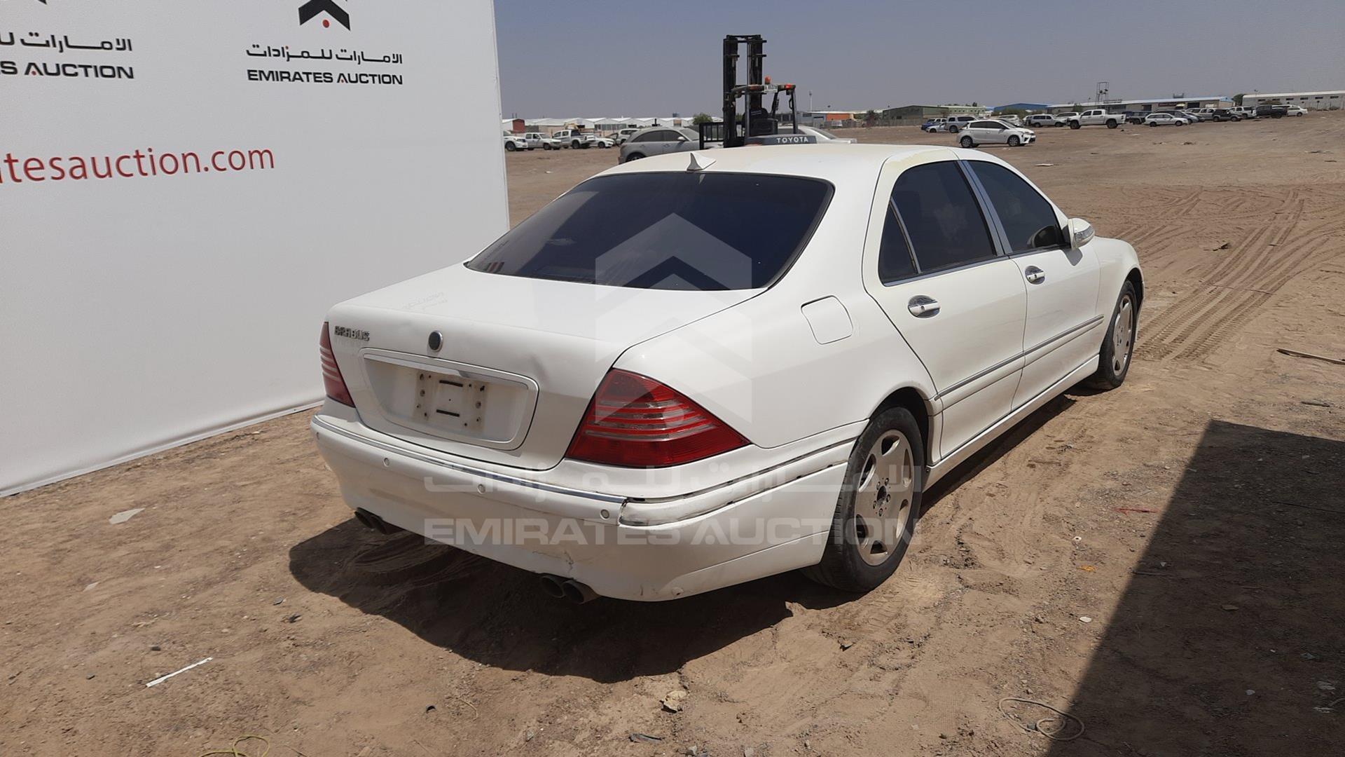 2001 MERCEDES S 500 VIN: WDB2201751A254893