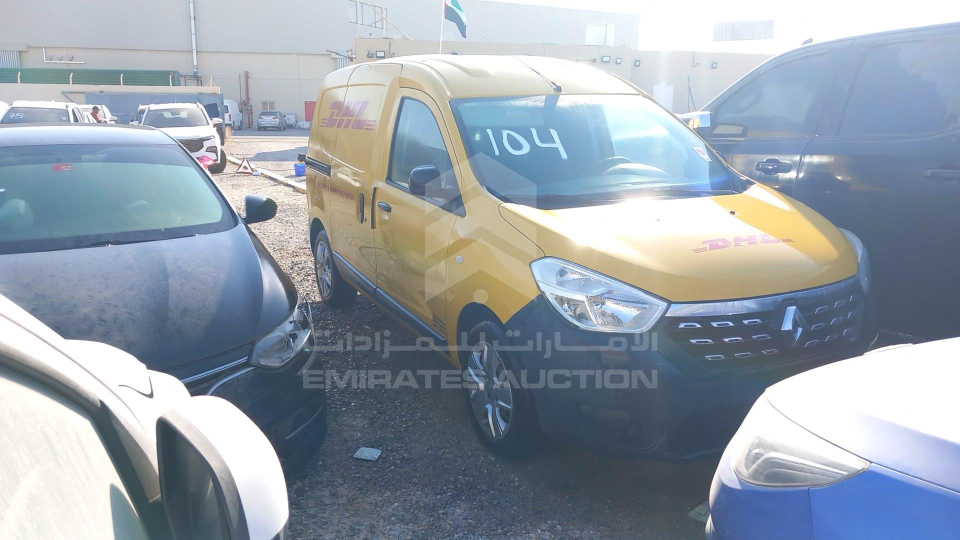 2020 RENAULT DOKKER VIN: VF18SRB43LG567315