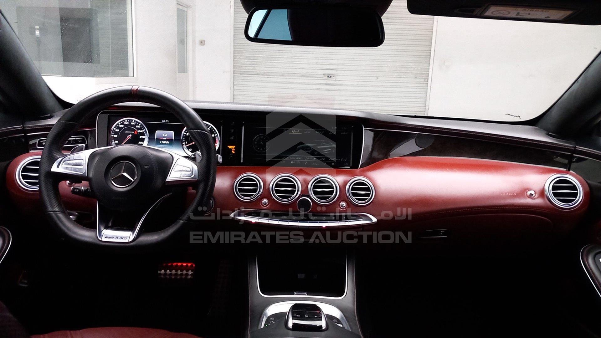 2016 MERCEDES S 63 AMG VIN: WDD2173781A013482