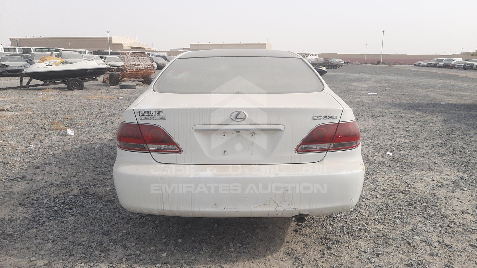 2006 LEXUS ES 330 VIN: JTHBA30G965161266