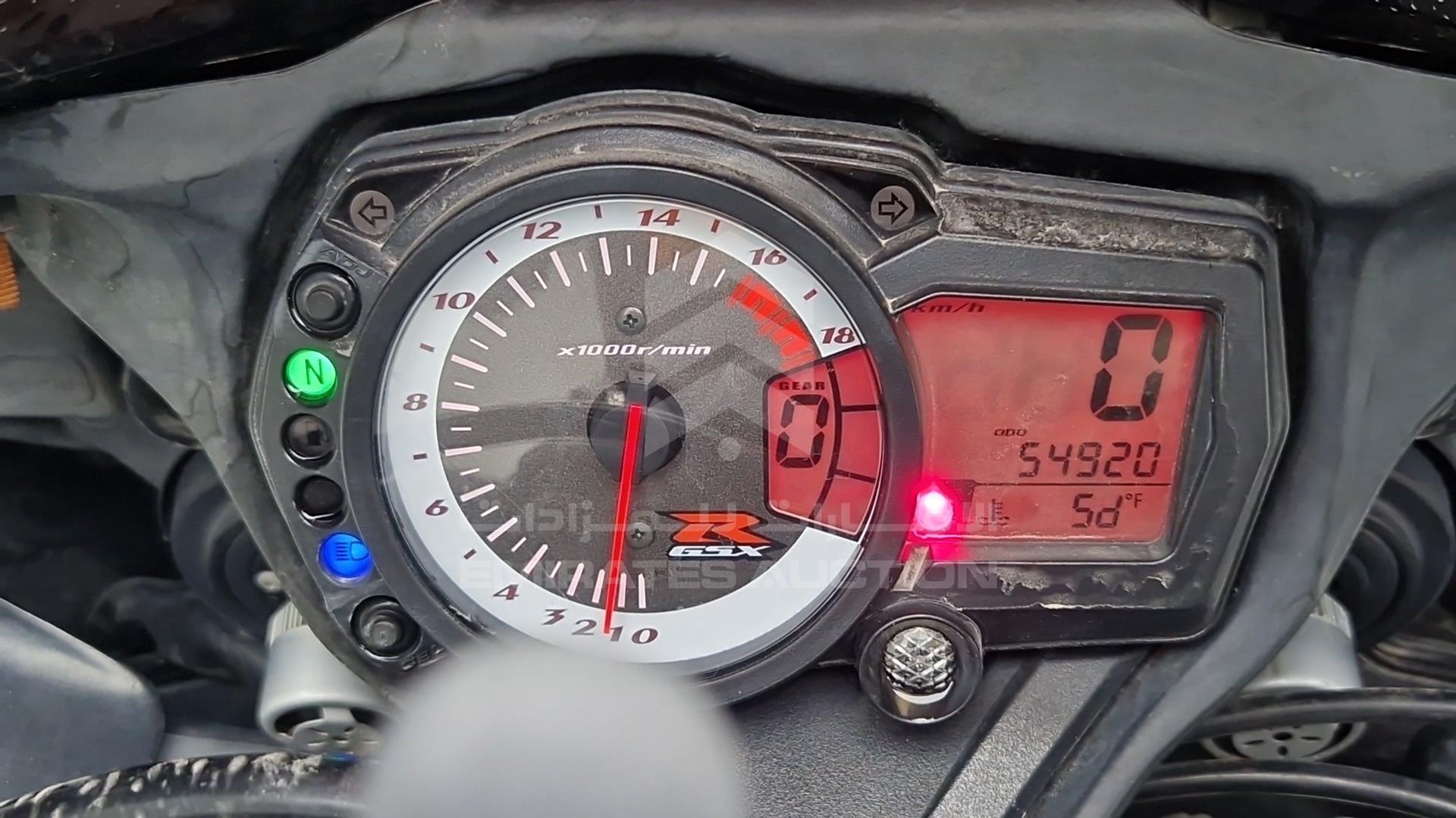 2008 SUZUKI GSXR600K9 VIN: JS1GN7EA282103764