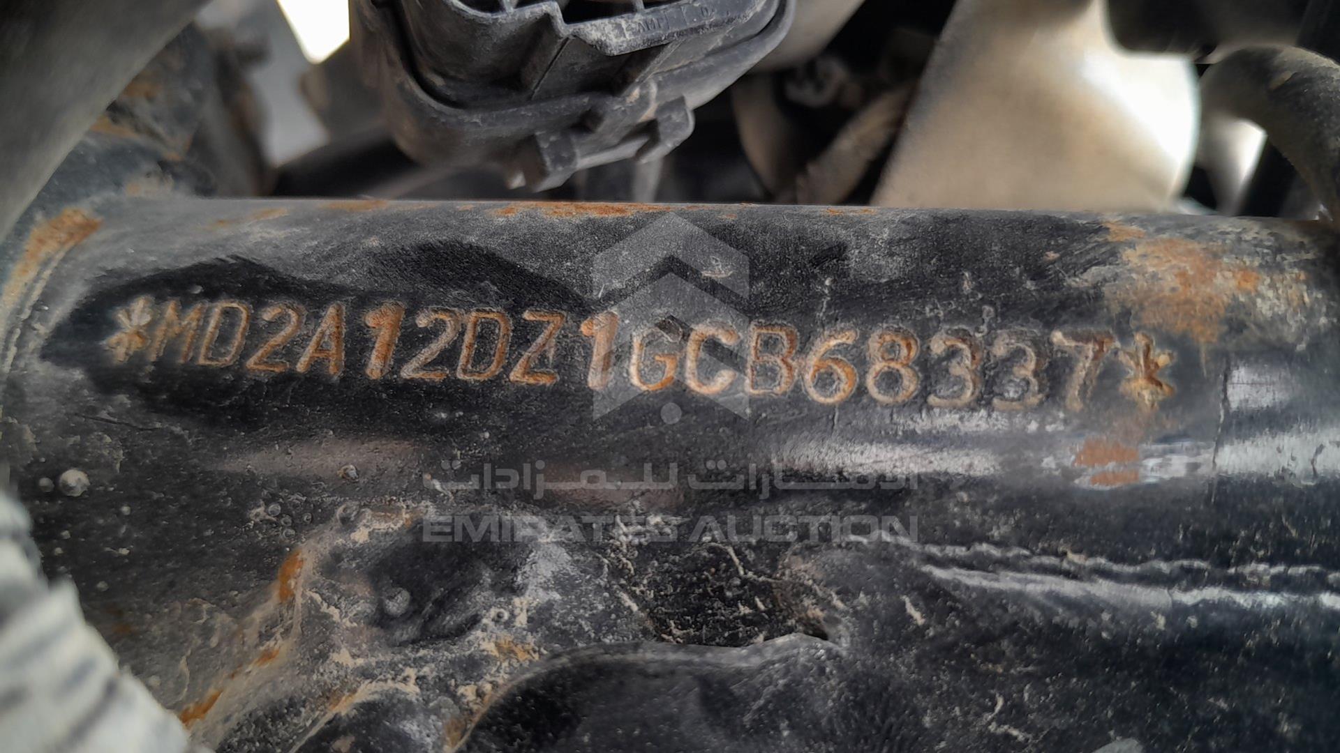 2016 BAJAJ PULSAR 180CC VIN: MD2A12DZ1GCB68337