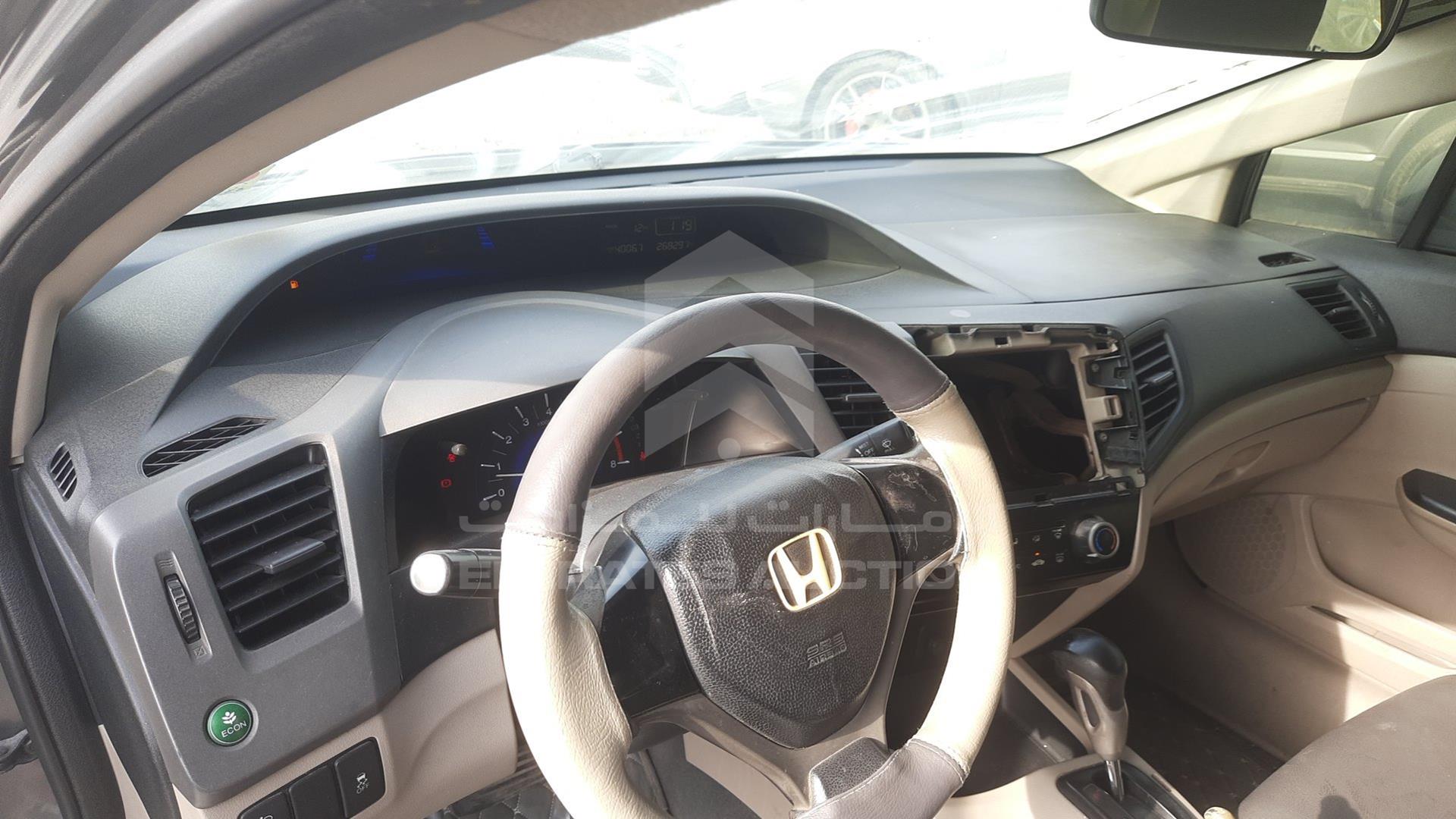 2012 HONDA CIVIC VIN: JHMFB2624CS401938