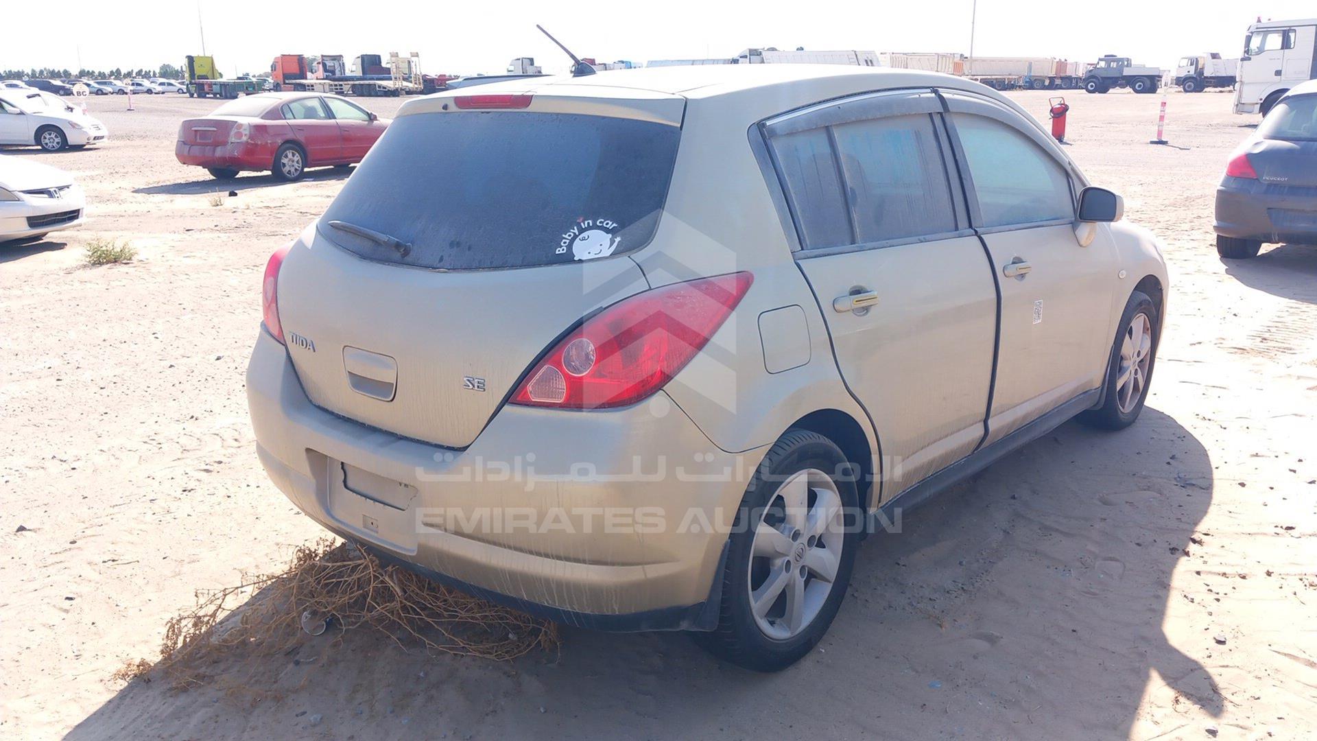 2008 NISSAN TIIDA VIN: JN1CC13CX8T005882