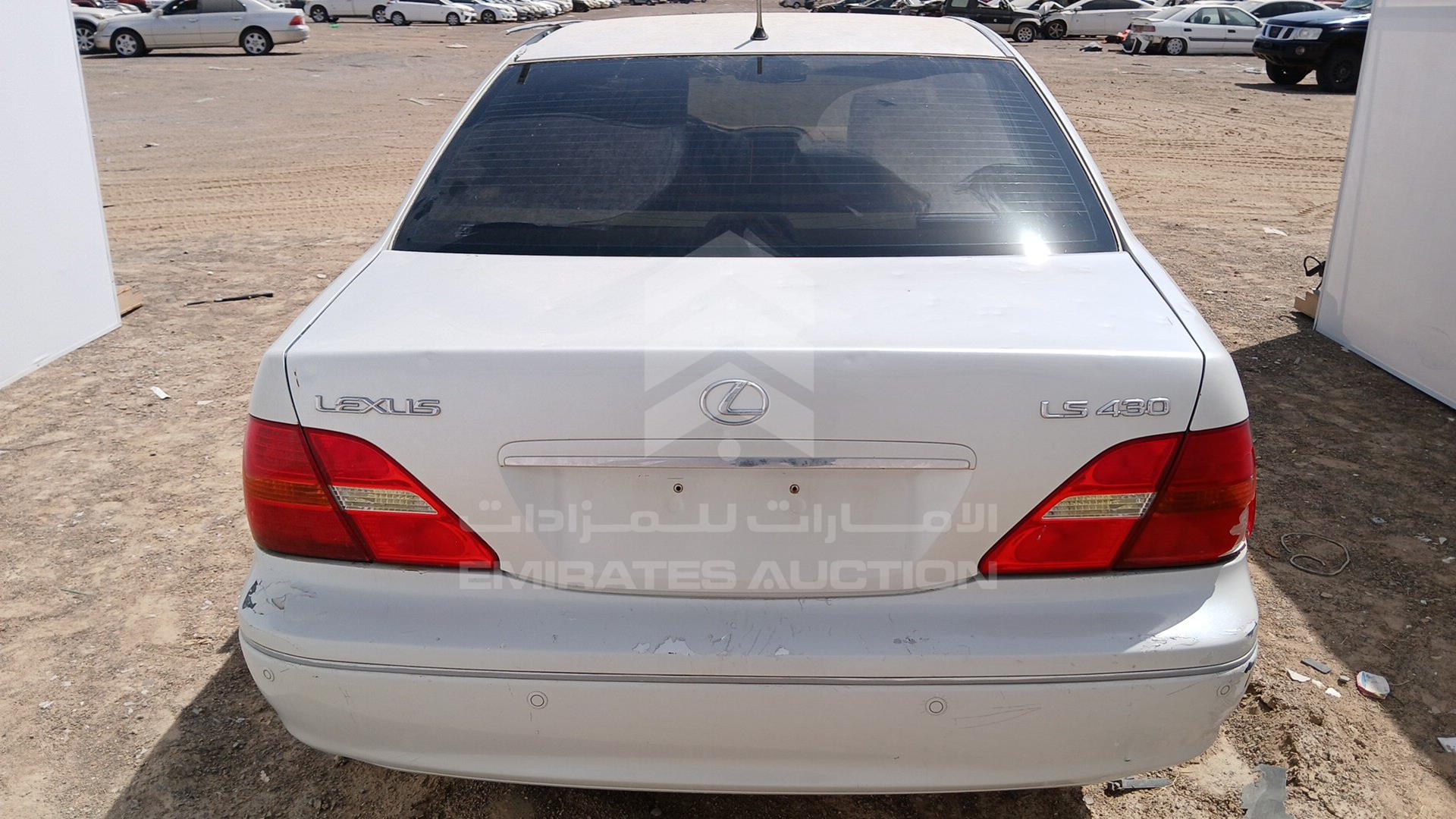 2003 LEXUS LS 430 VIN: JTHBN30F030092861