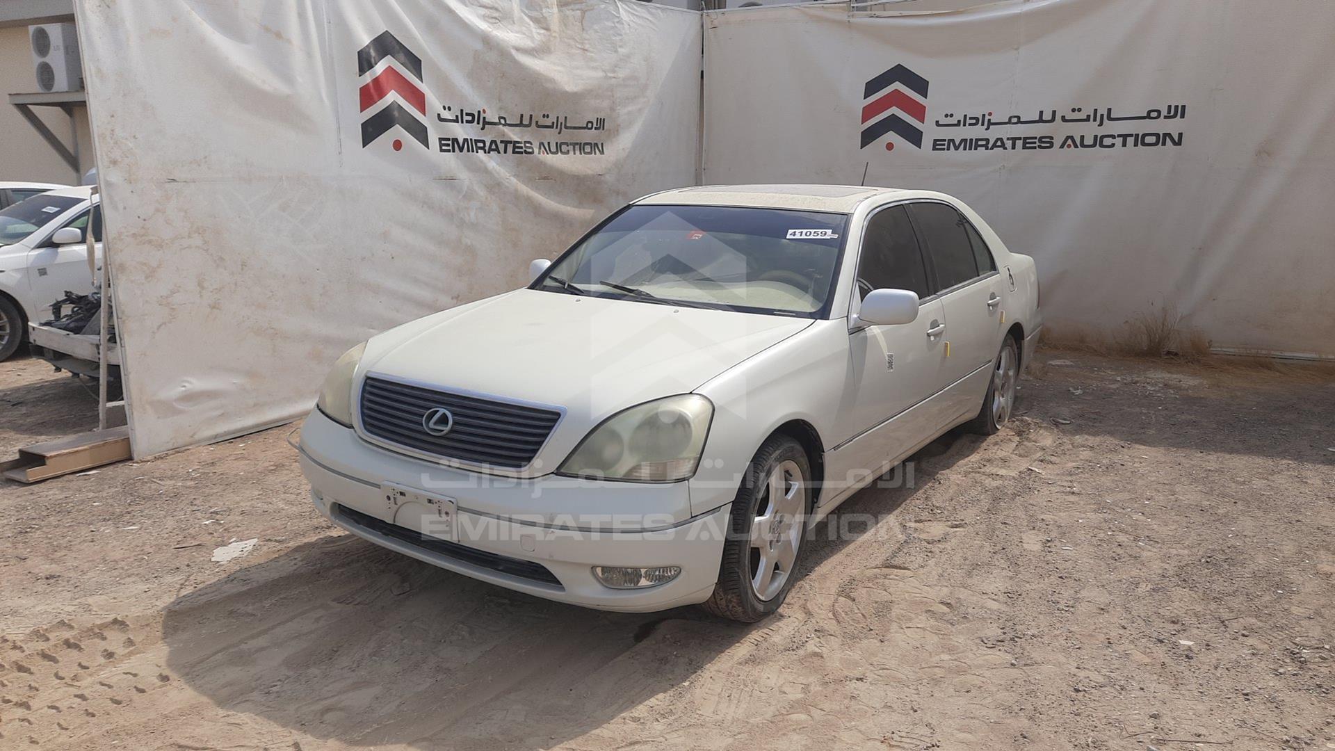 2001 LEXUS LS 430 VIN: JTHBN30F310037382