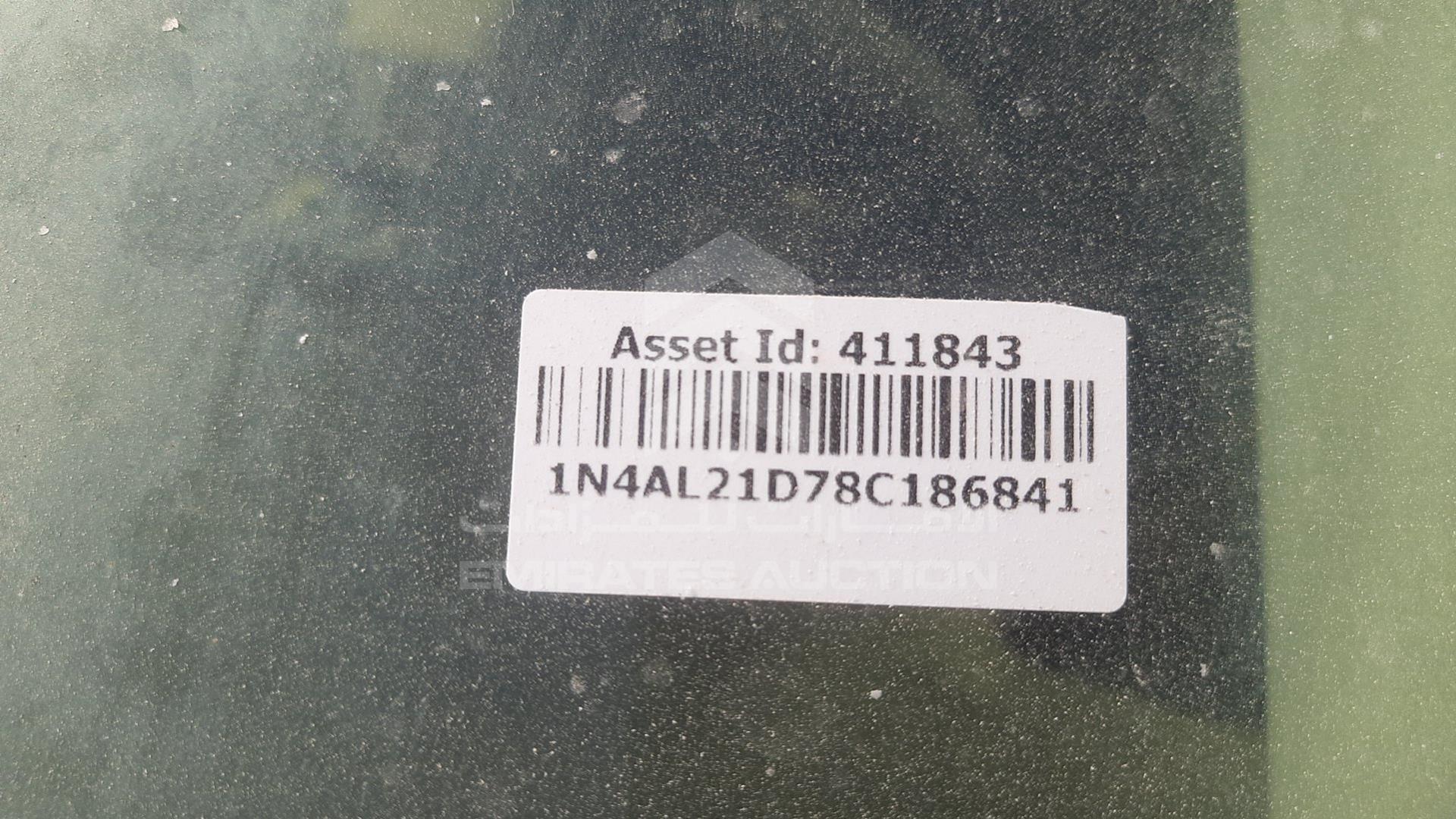 2008 NISSAN ALTIMA VIN: 1N4AL21D78C186841