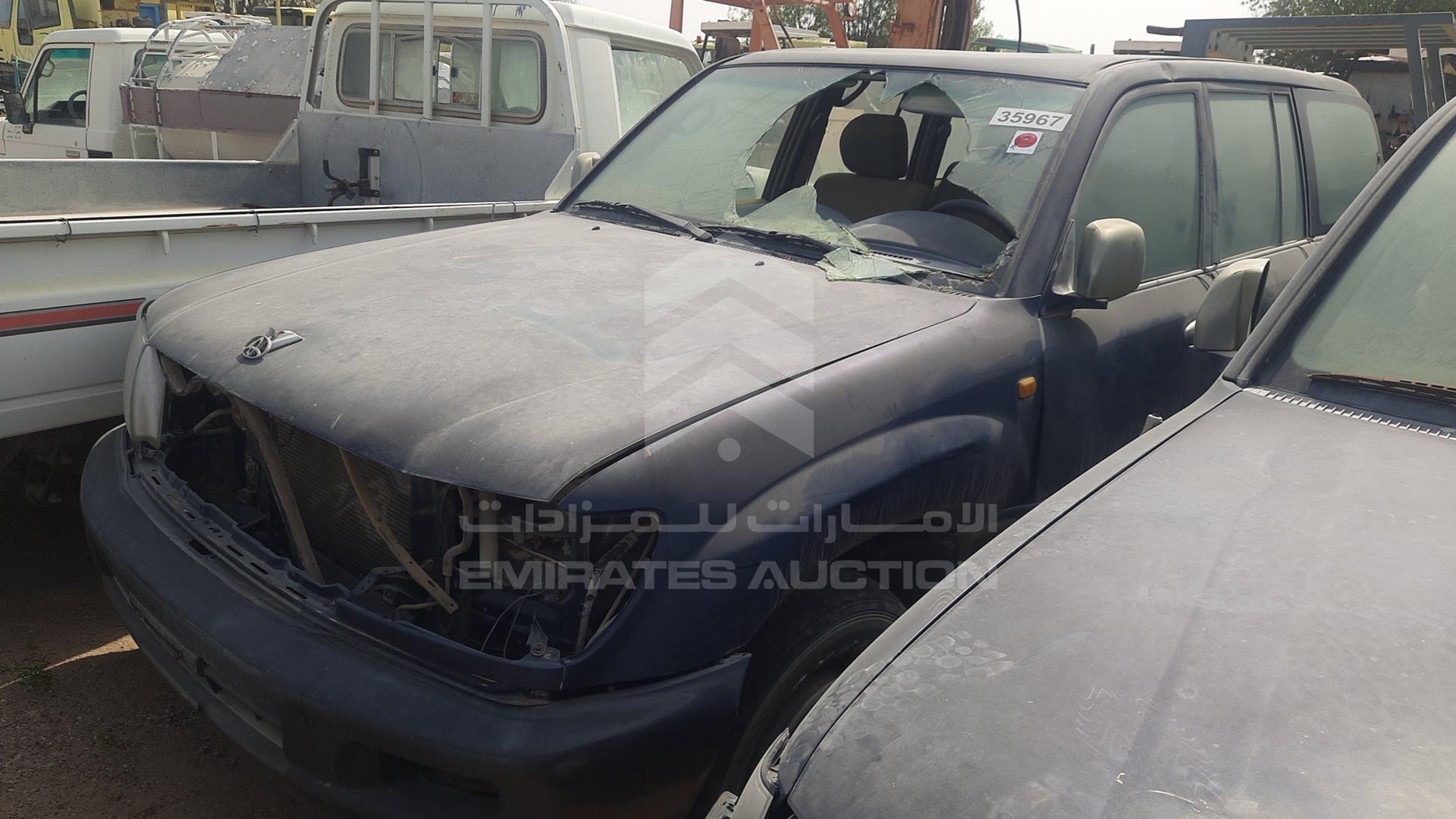 2004 TOYOTA LAND CRUISER VIN: JTECB09J543013541
