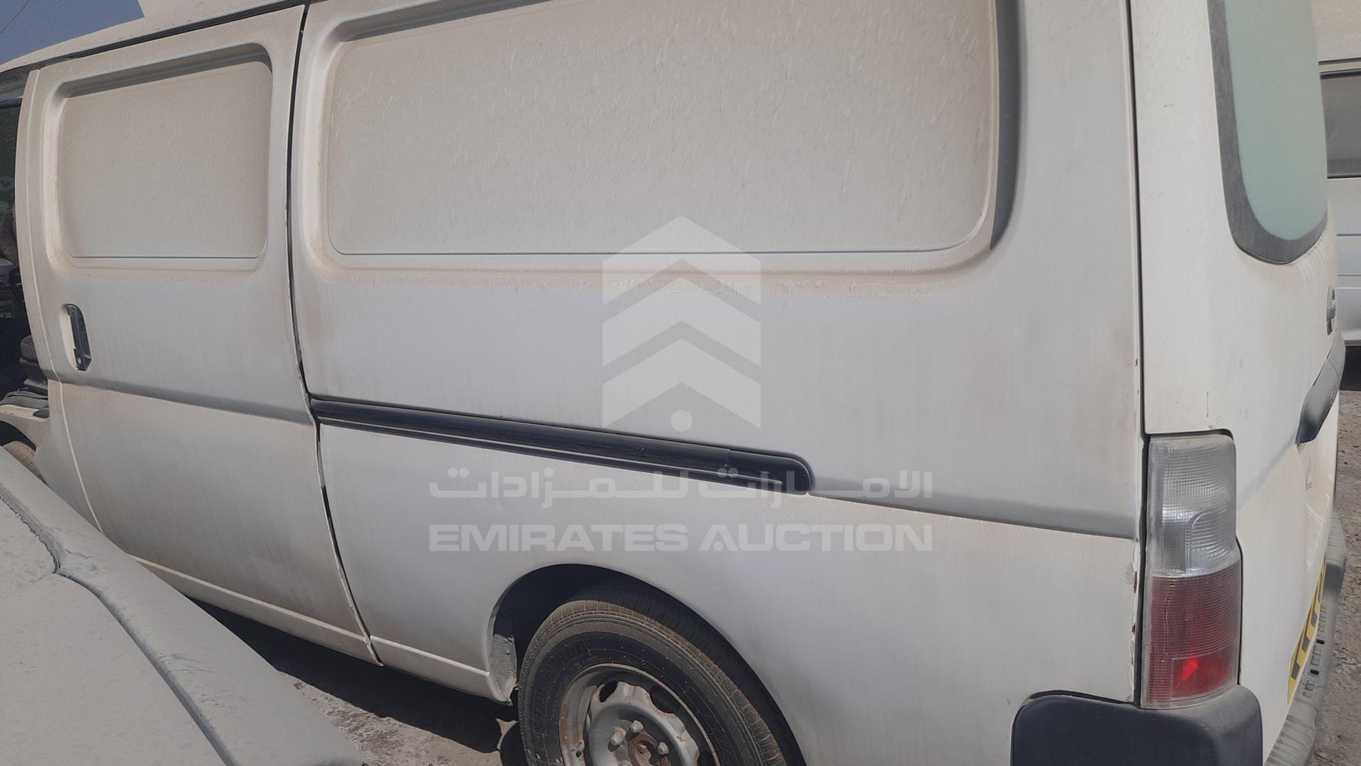 2008 NISSAN URVAN VIN: JN6AE52S68X100394