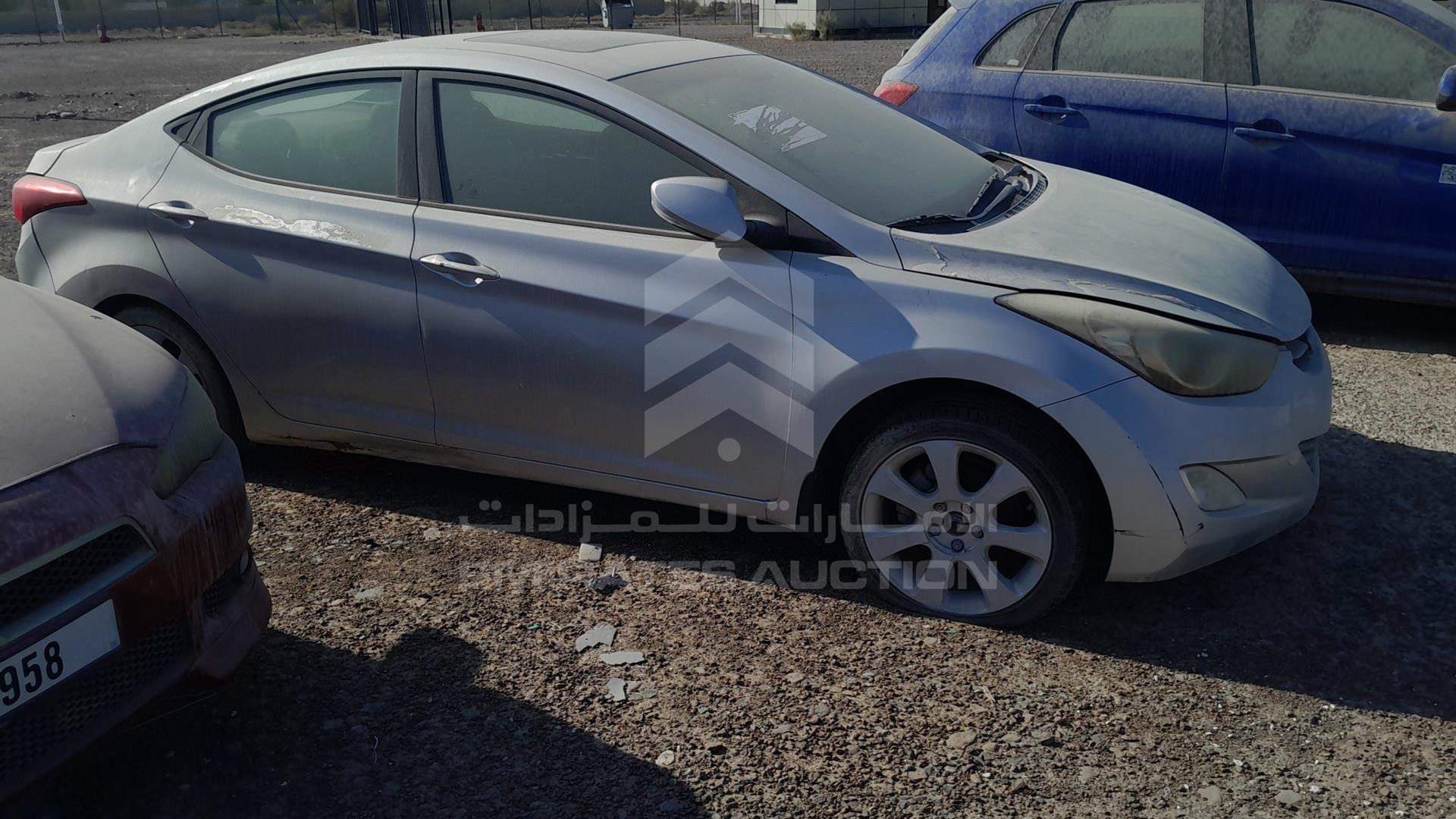 2012 HYUNDAI ELANTRA VIN: KMHDH41EXCU506925