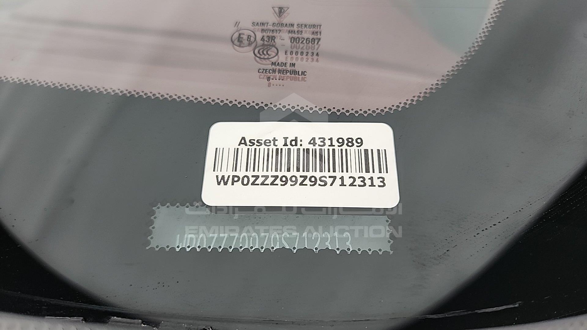 2009 PORSCHE CARRERA S VIN: WP0ZZZ99Z9S712313