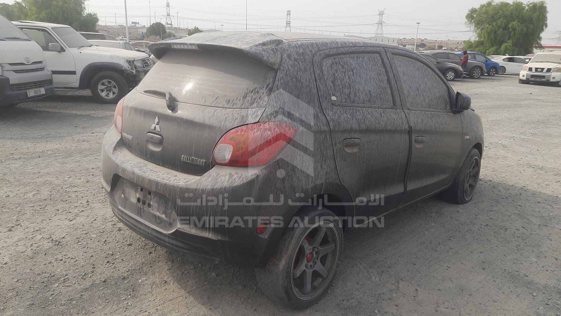 2014 MITSUBISHI MIRAGE VIN: MMBXTA03AEH022996