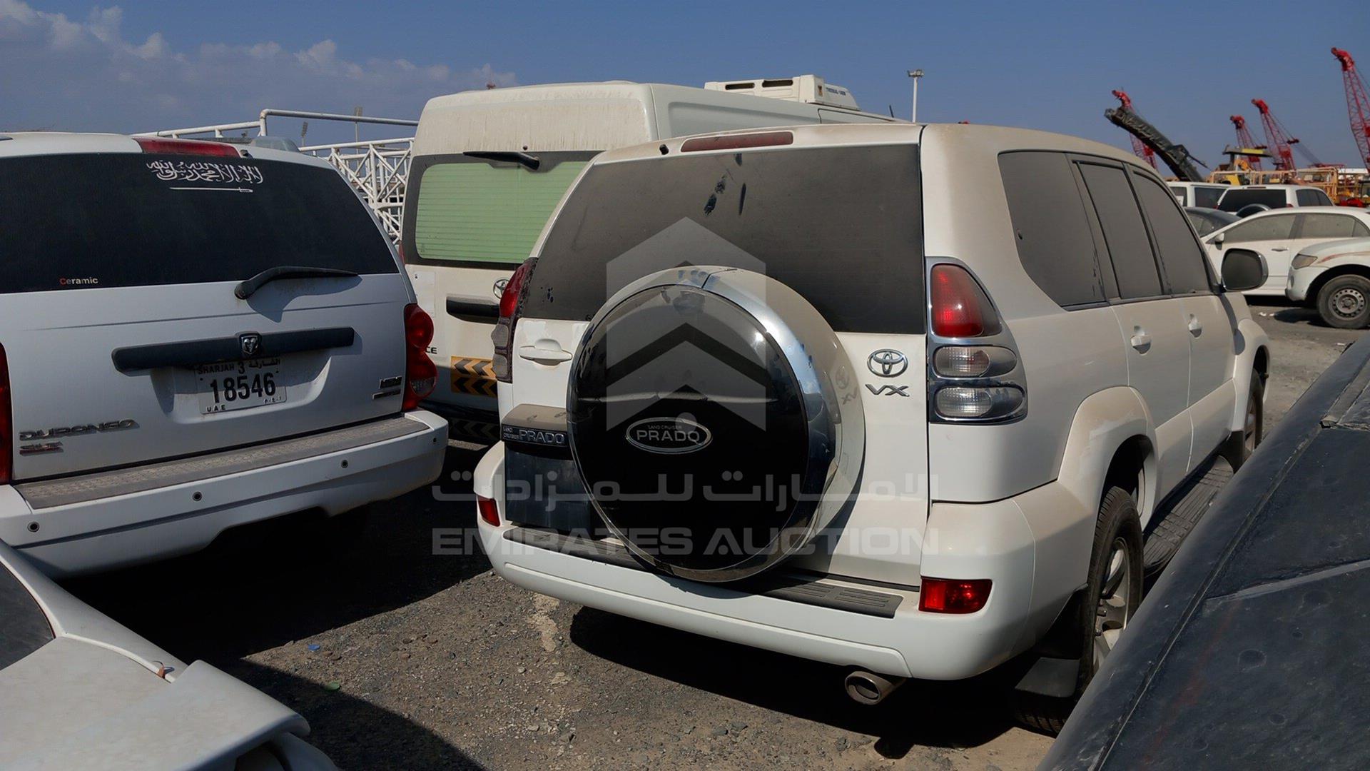 2008 TOYOTA PRADO VIN: JTEBU25J985118939