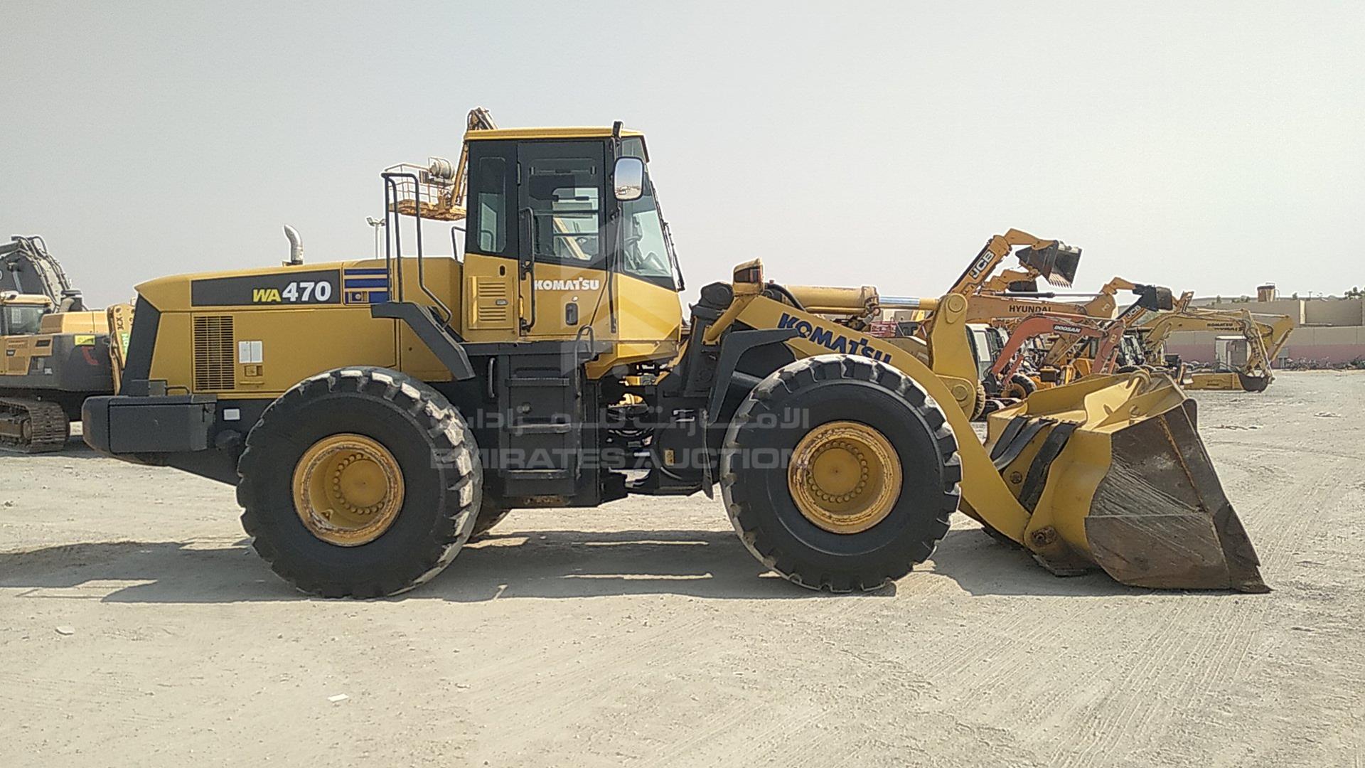 2014 KOMATSU WA470-5 VIN: W09570142