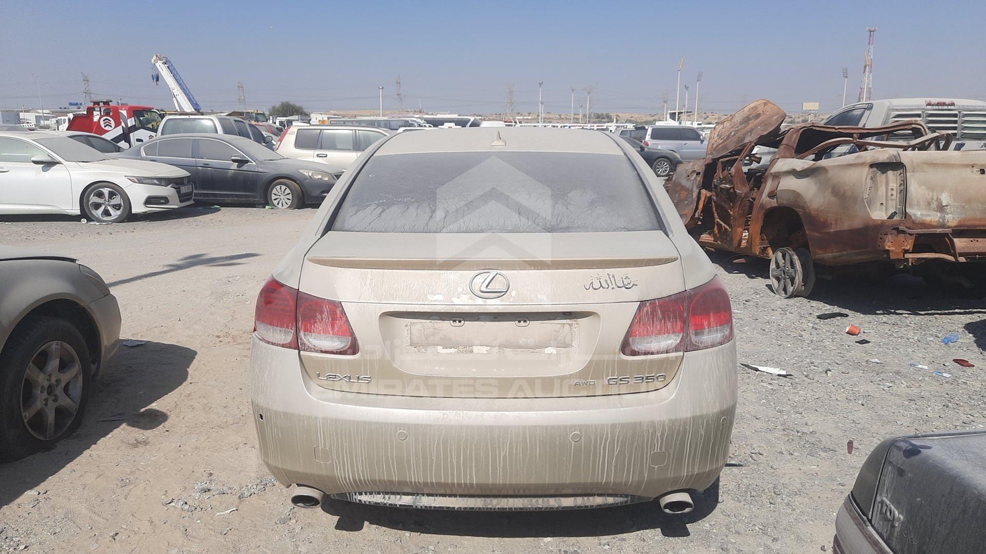 2007 LEXUS GS 350 VIN: JTHCE96S670002565