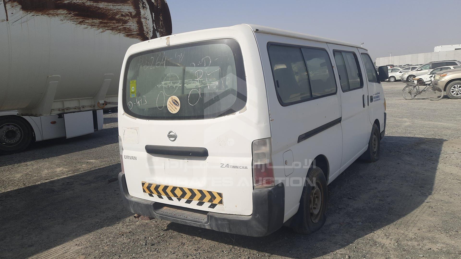 2007 NISSAN URVAN VIN: JN6FE54S37X435002