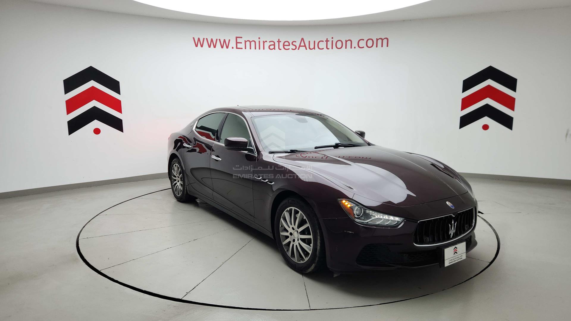 2014 MASERATI GHIBLI VIN: ZAMRS57F2E1109940
