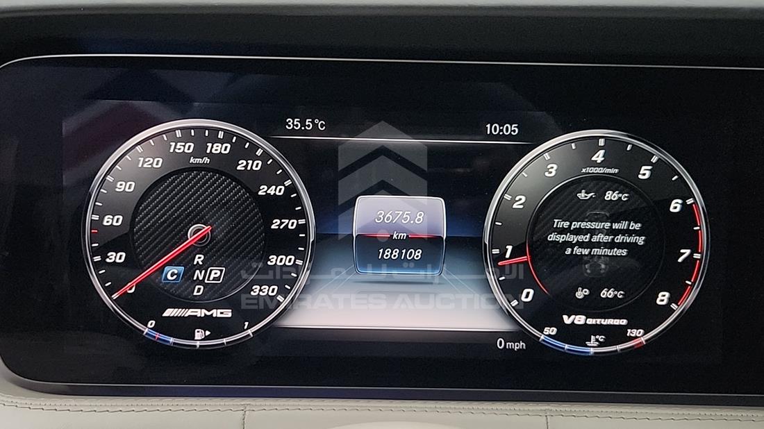 2018 Mercedes S 560 — Speedometer & RPM Gauges — Photo 17