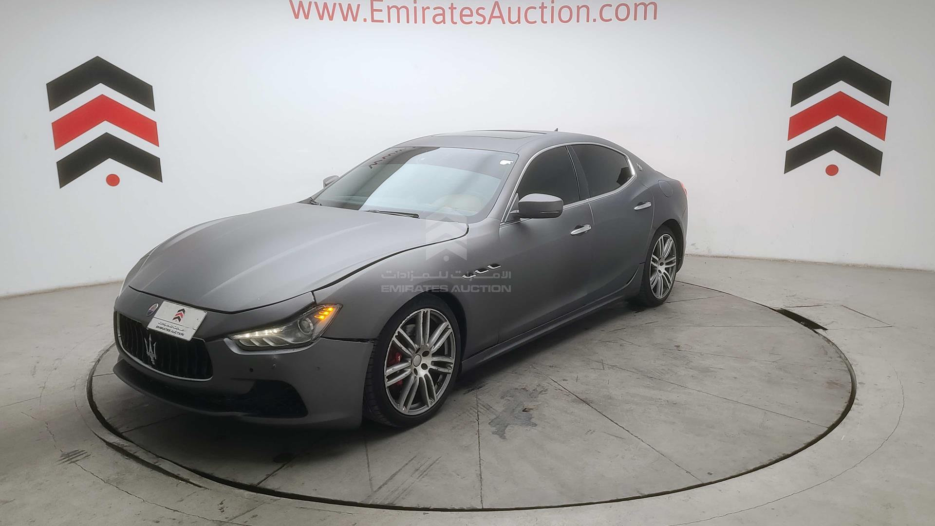 2018 MASERATI GHIBLI VIN: ZAM57YTA5J1270871