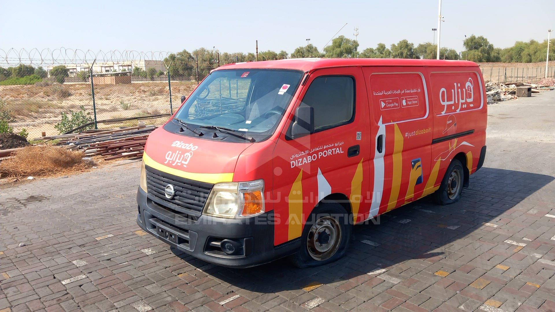 2012 NISSAN URVAN VIN: JN6AE52S9CX116341