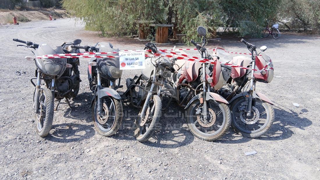 5 Motorbikes — Full Front View — Photo 1