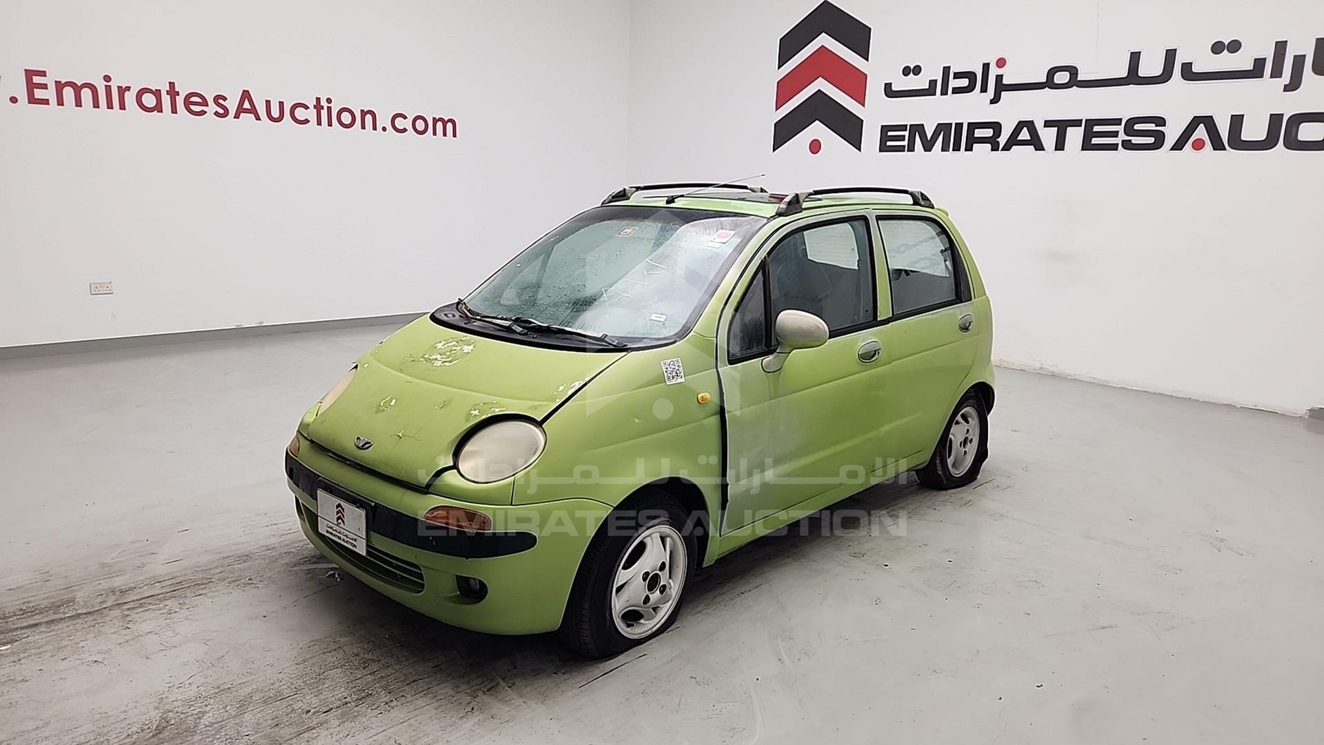 2001 DAEWOO MATIZ VIN: KLA4M11BR1C631548