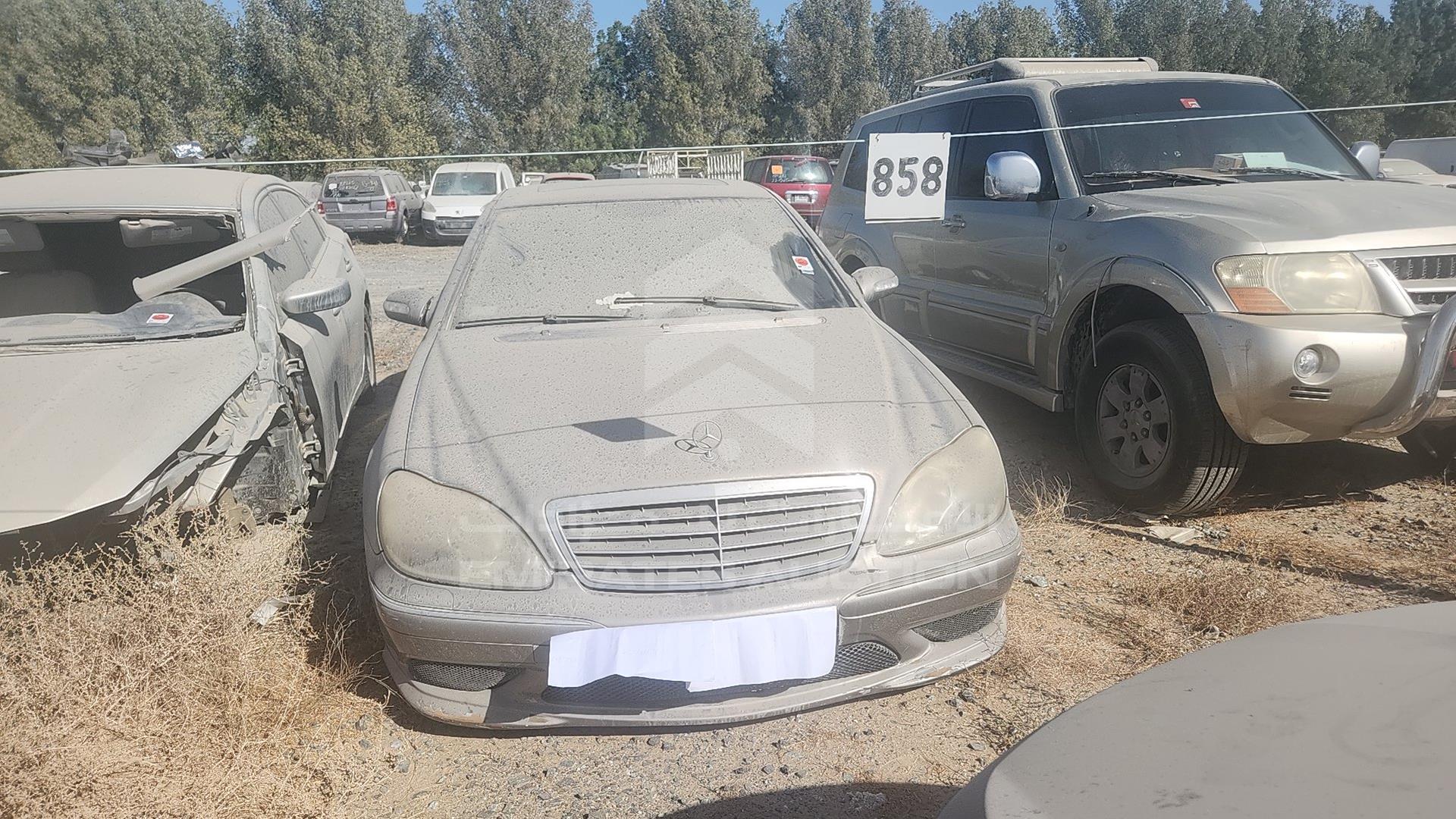 2006 MERCEDES S 500 VIN: WDBNG75JX6A480433