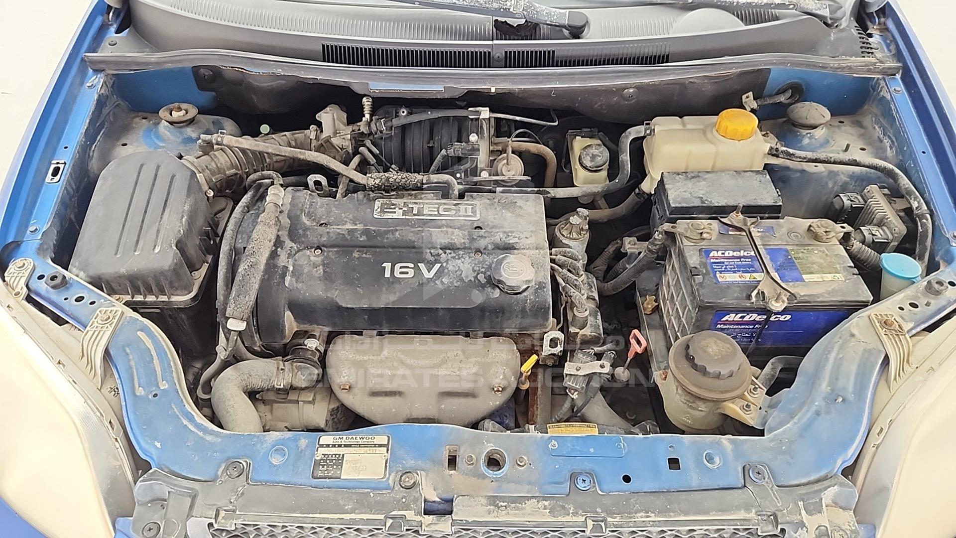 2007 CHEVROLET AVEO VIN: KL1TJ58737B016448