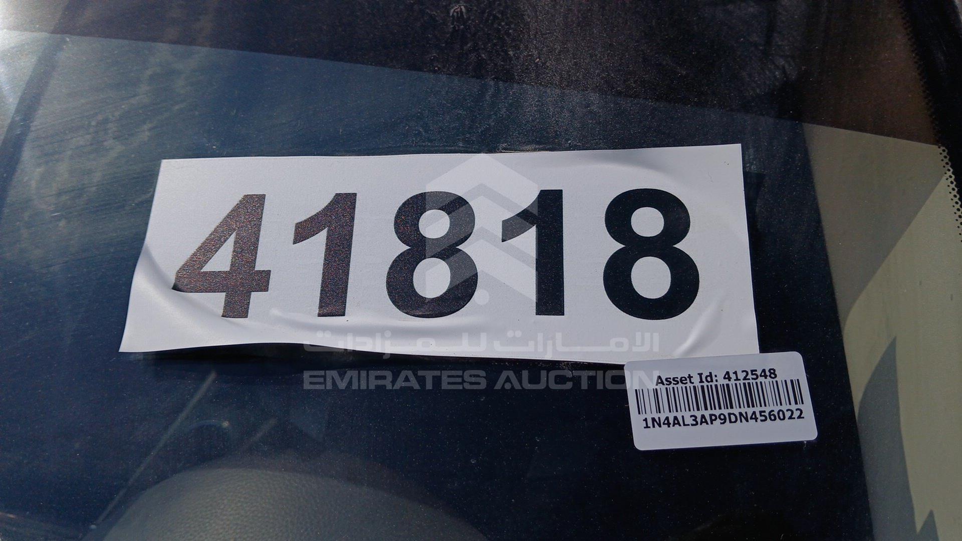 2013 NISSAN ALTIMA VIN: 1N4AL3AP9DN456022