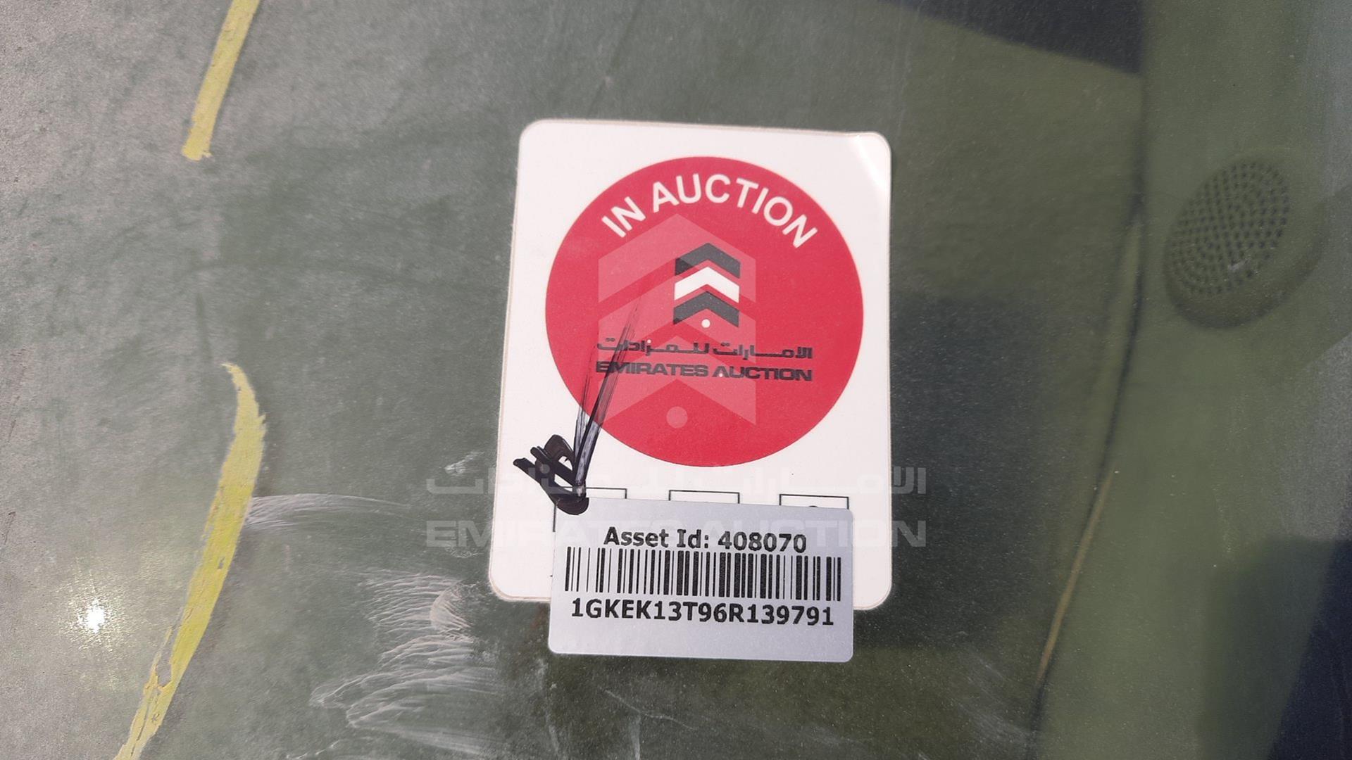 2006 GMC YUKON VIN: 1GKEK13T96R139791