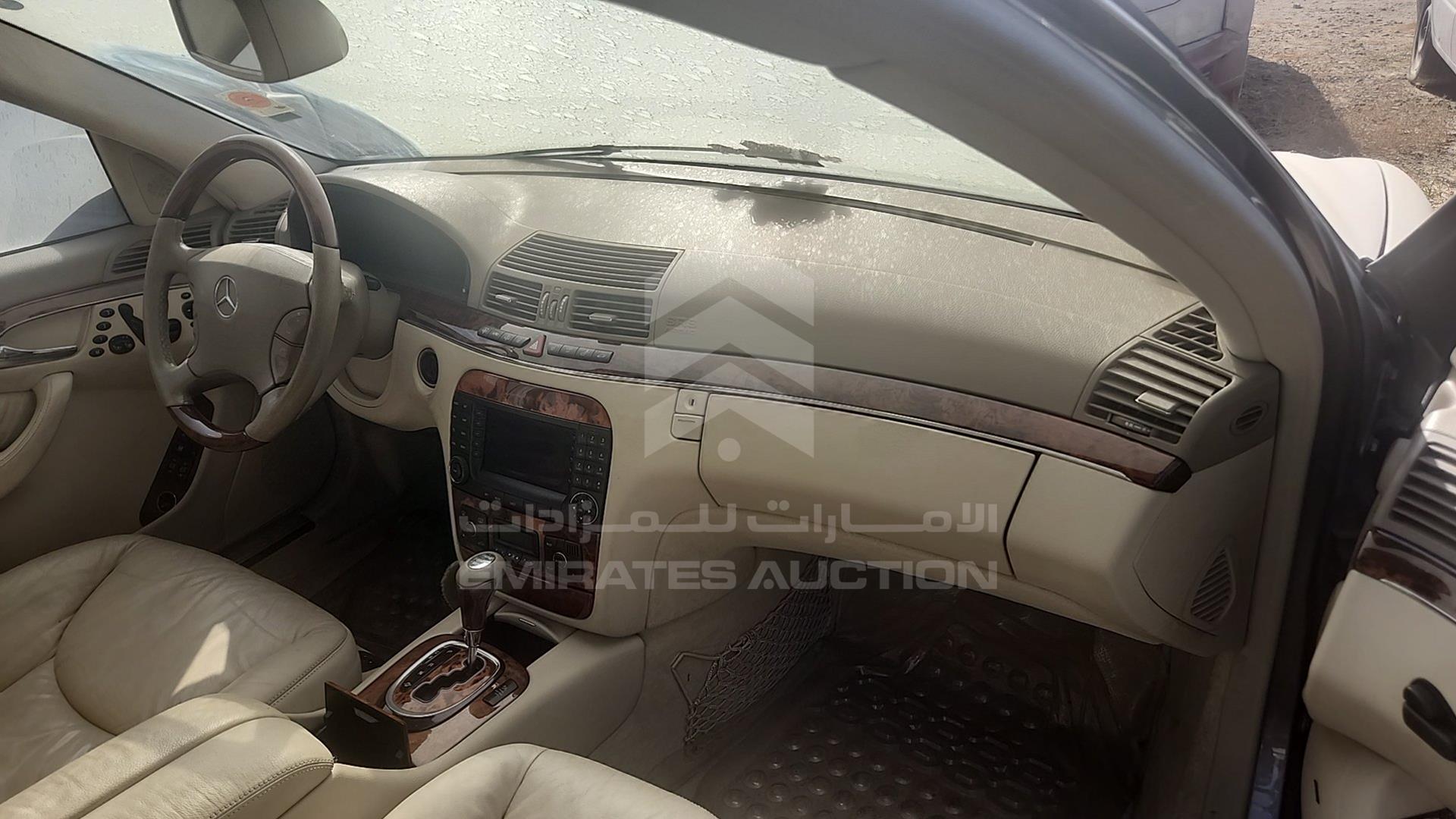 2006 MERCEDES S 500 VIN: WDBNG75JX6A480433