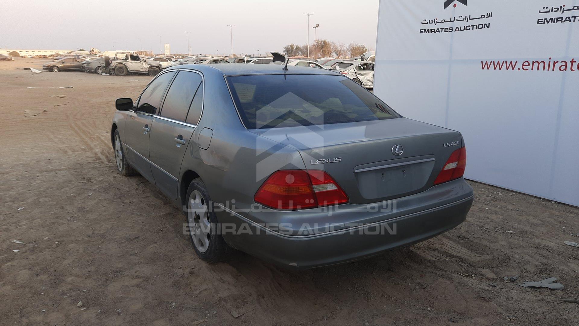 2001 LEXUS LS 430 VIN: JTHBN30F810016382