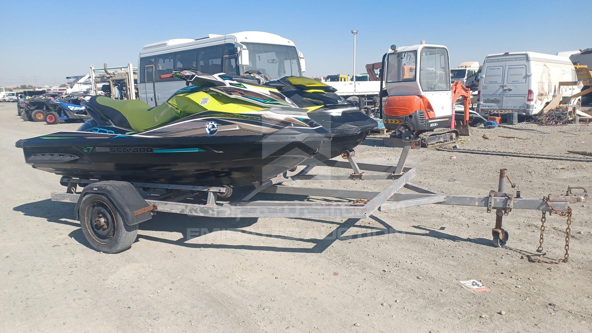 0 JET SKI + TROLLEY --- VIN: CAYDV81912K415