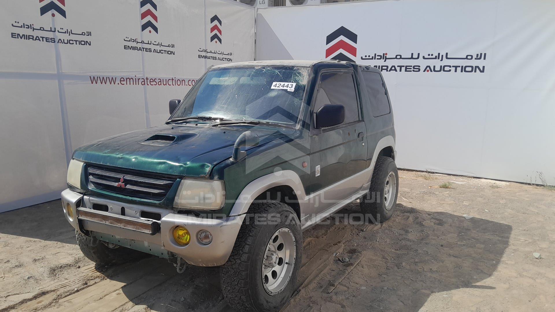 1998 MITSUBISHI PAJERO MINI VIN: H58A0014220