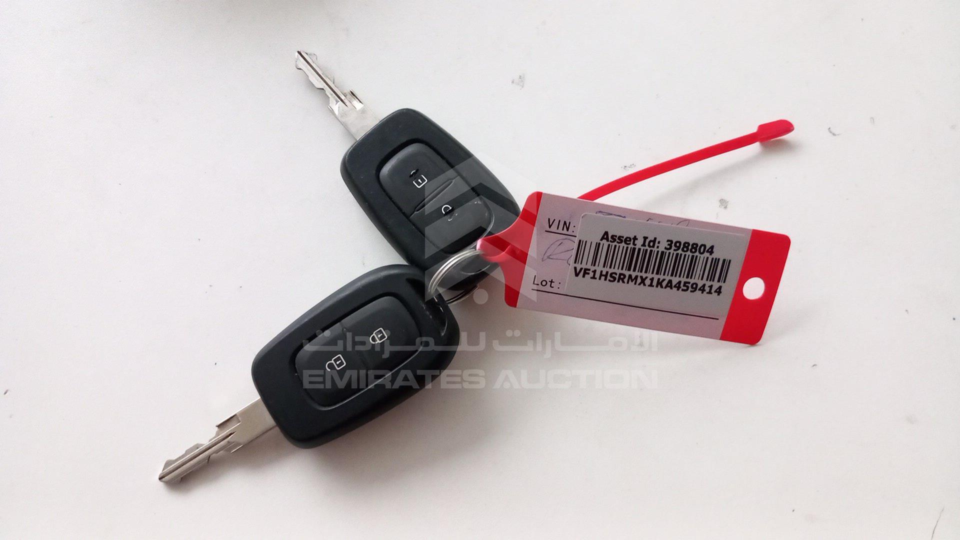 2019 RENAULT DUSTER VIN: VF1HSRMX1KA459414
