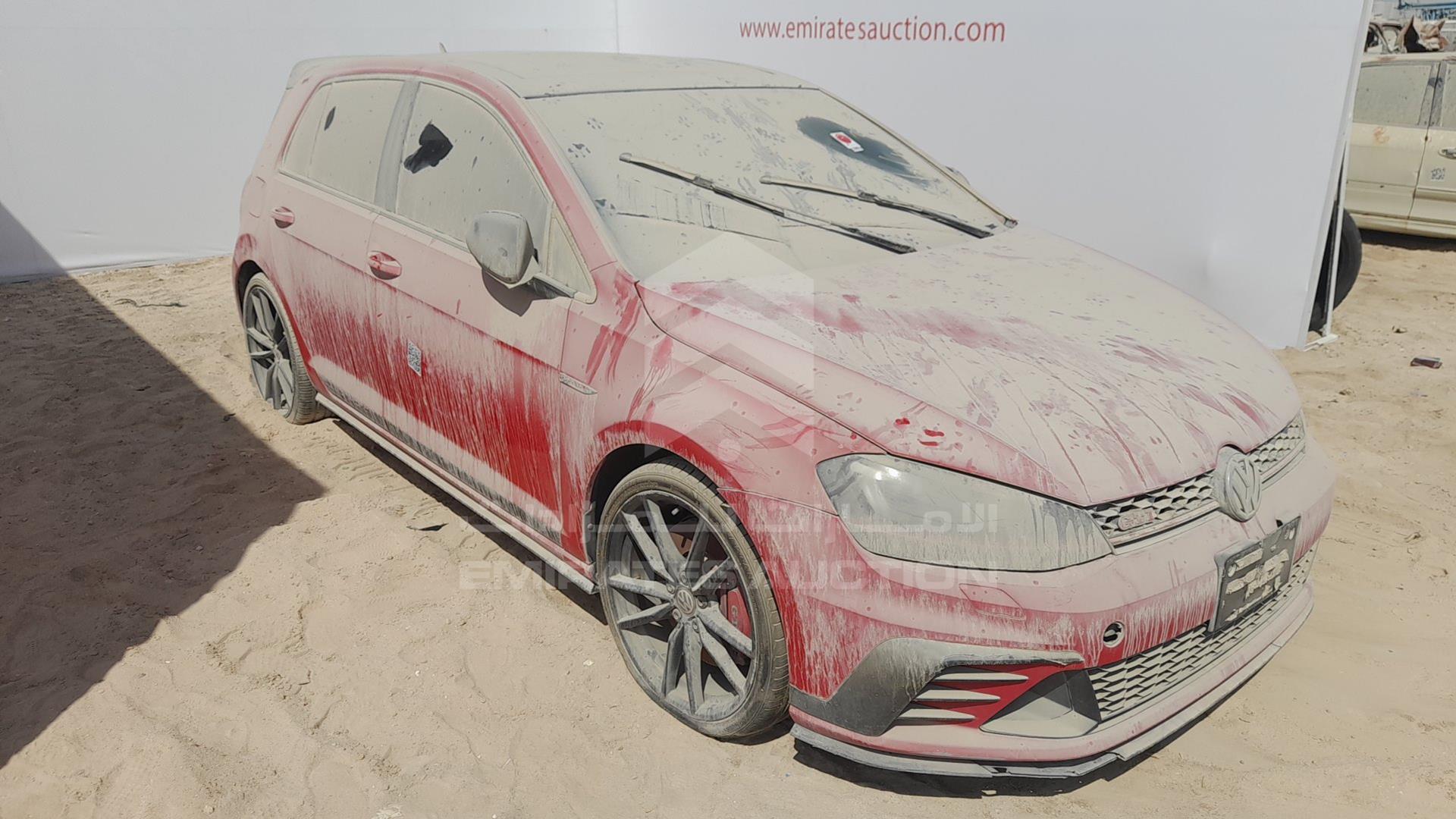 2017 VOLKSWAGEN GOLF VIN: WVWFM2AU8HW053243