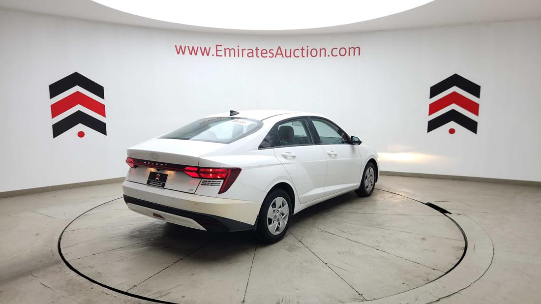 2025 Hyundai Accent — Rear Right Angle — Photo 10
