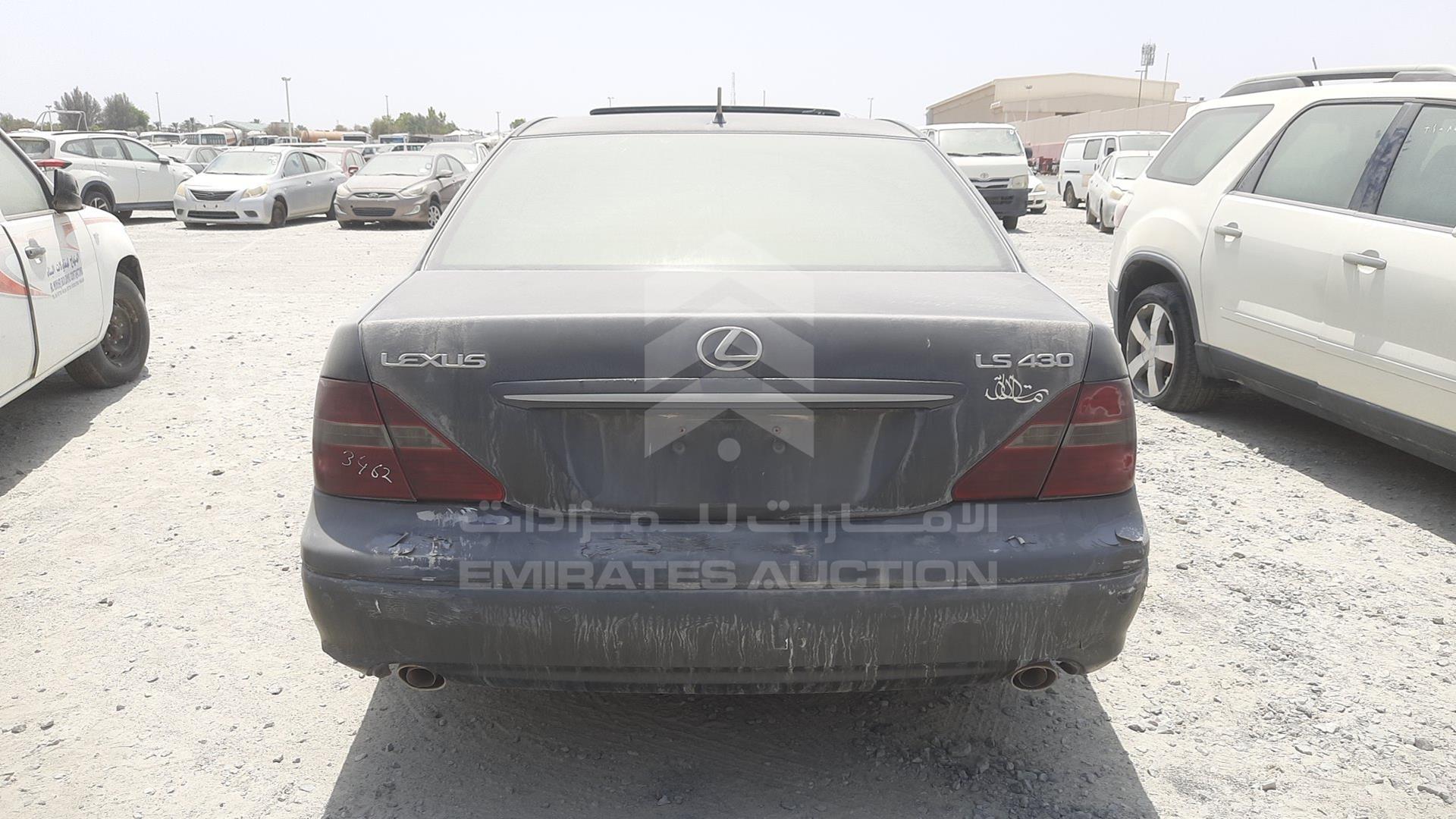2005 LEXUS LS 430 VIN: JTHBN36F855001736