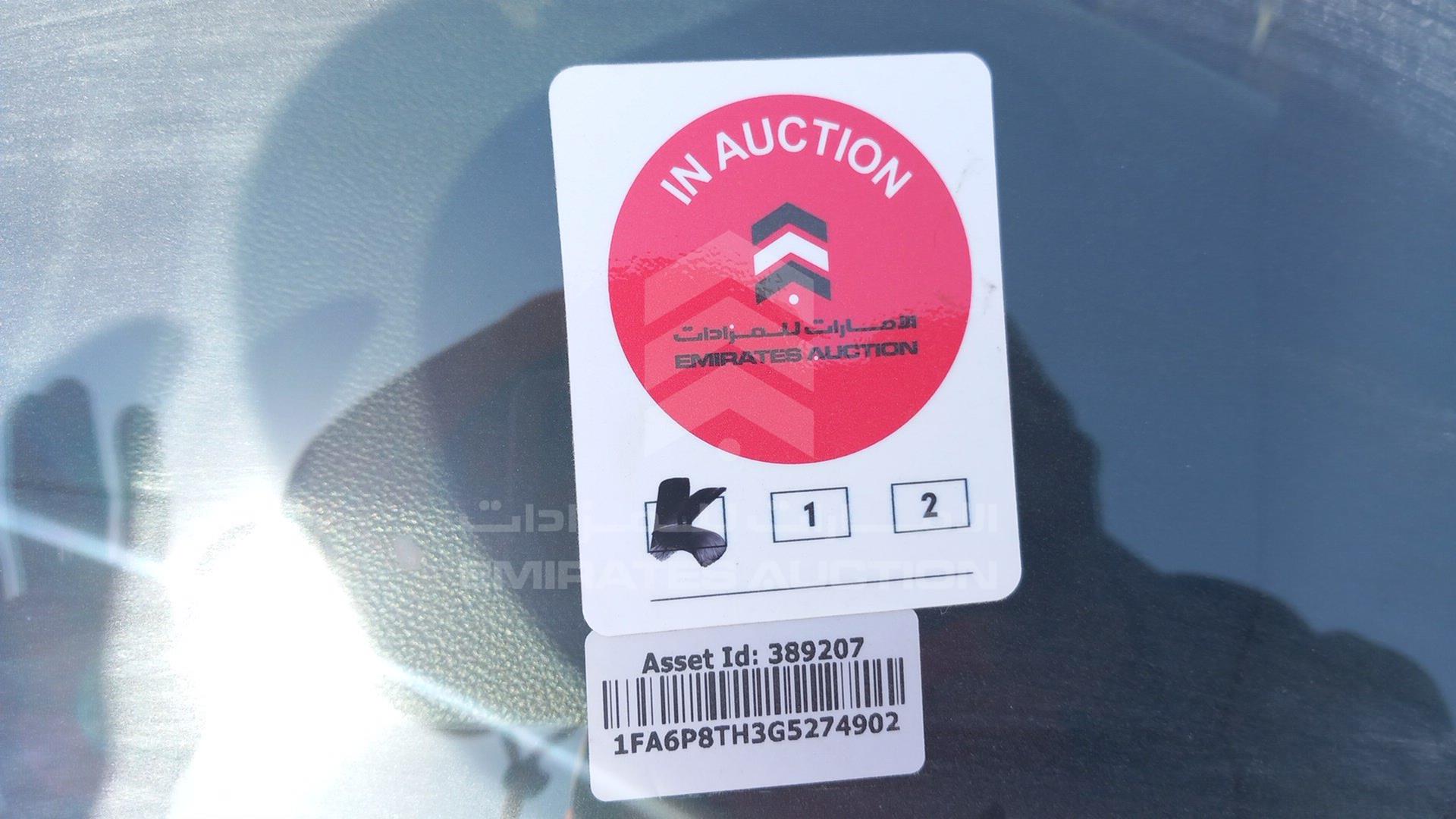 2016 FORD MUSTANG VIN: 1FA6P8TH3G5274902