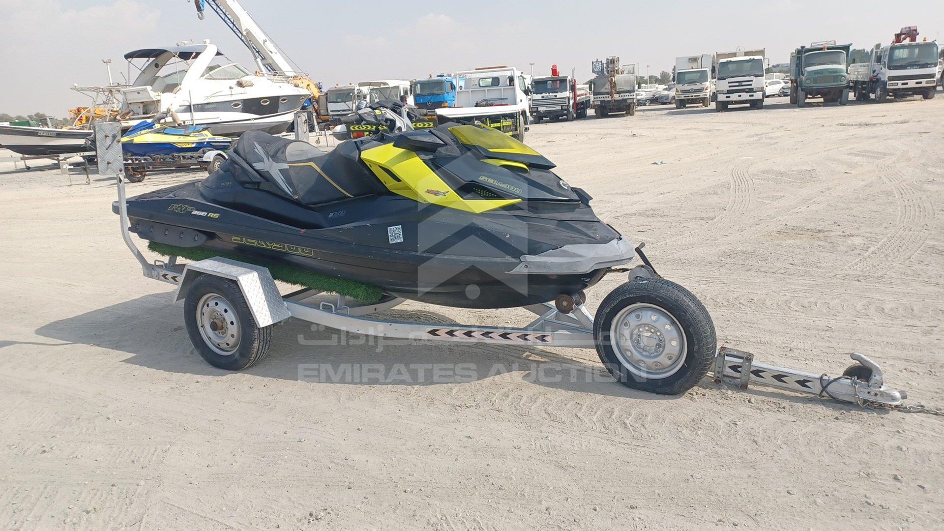 2013 JET SKI + TROLLEY SEA DOO VIN: CA-YDV16527L213