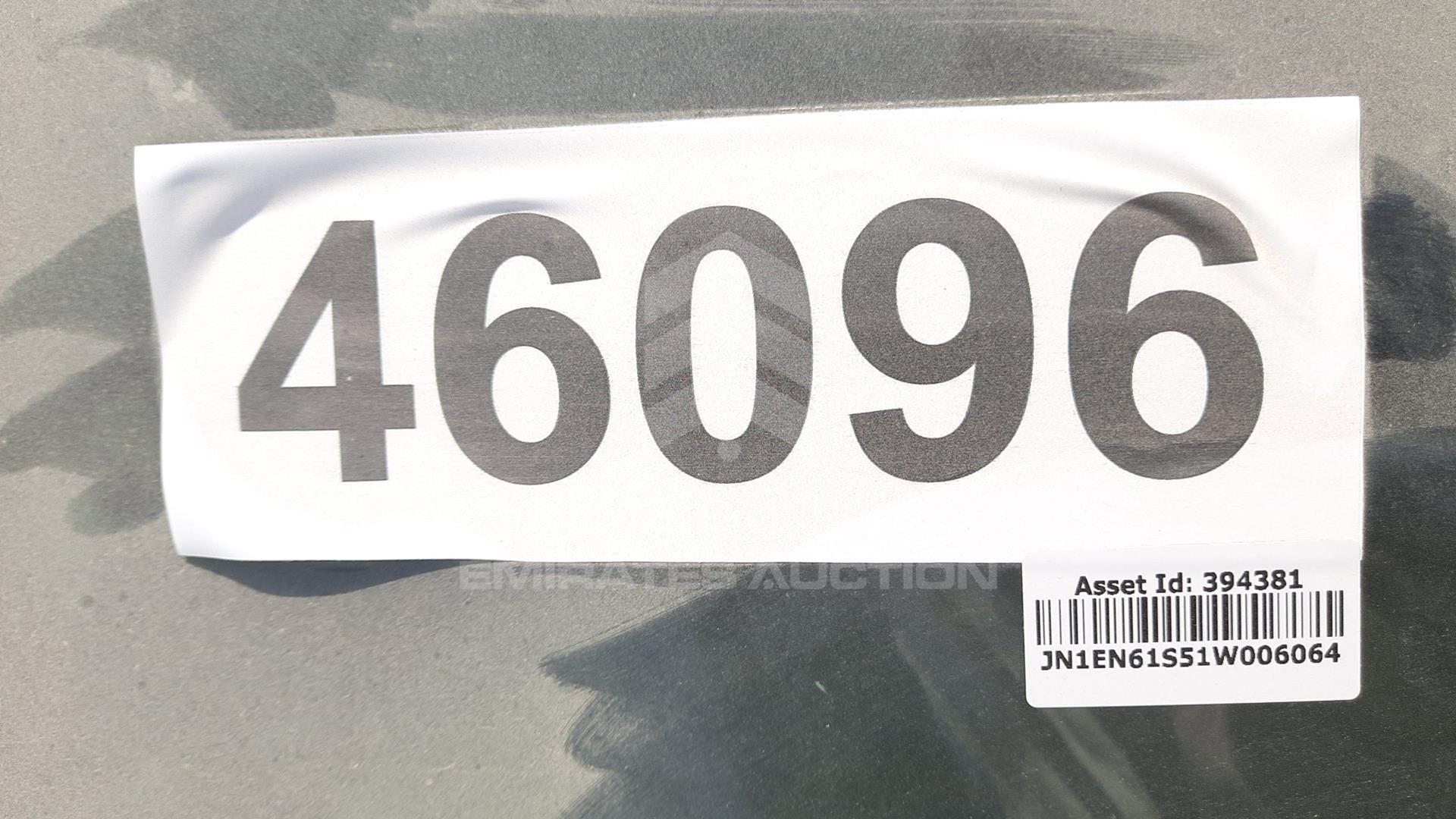 2001 NISSAN SUNNY VIN: JN1EN61S51W006064