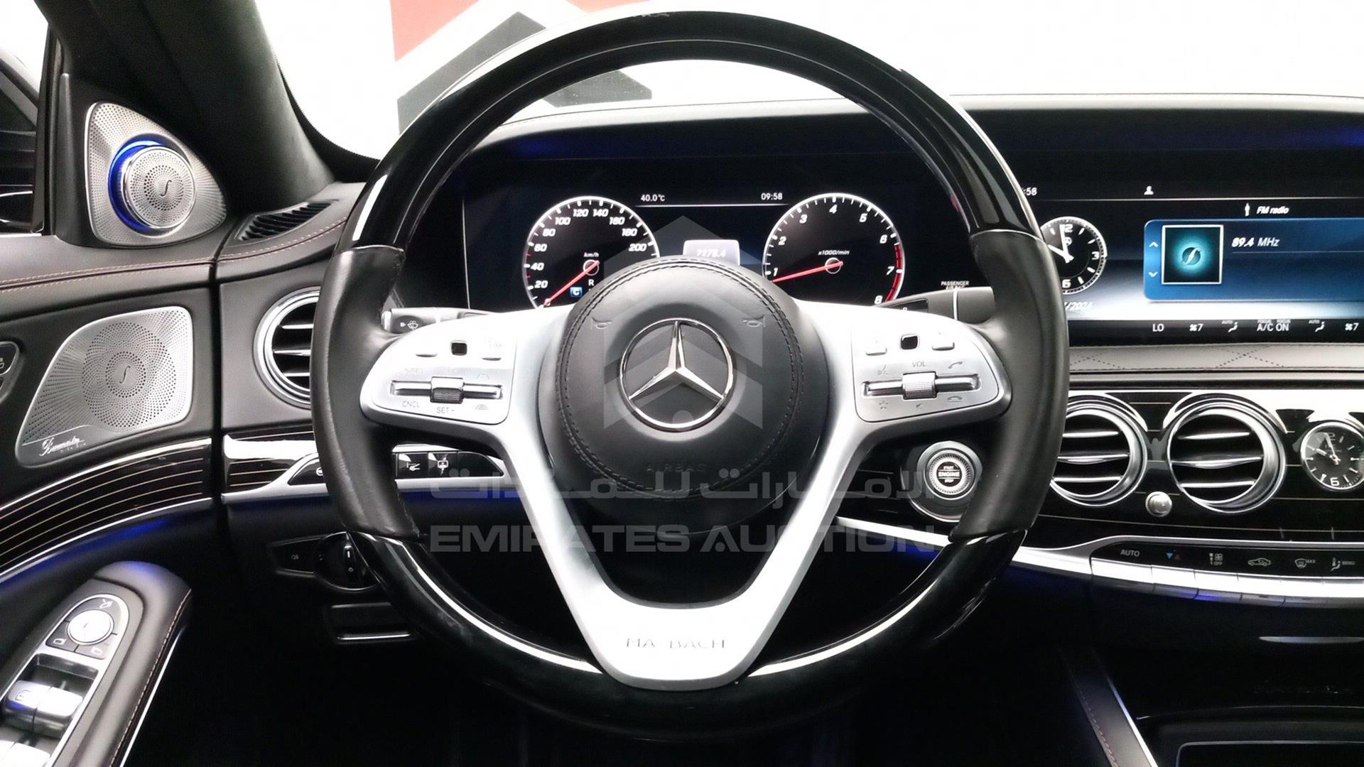 2019 MERCEDES S 650 VIN: WDDUX8AB9KA426705