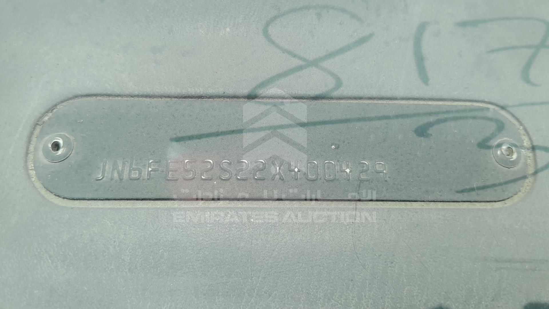 2002 NISSAN URVAN VIN: JN6FE52S22X400429